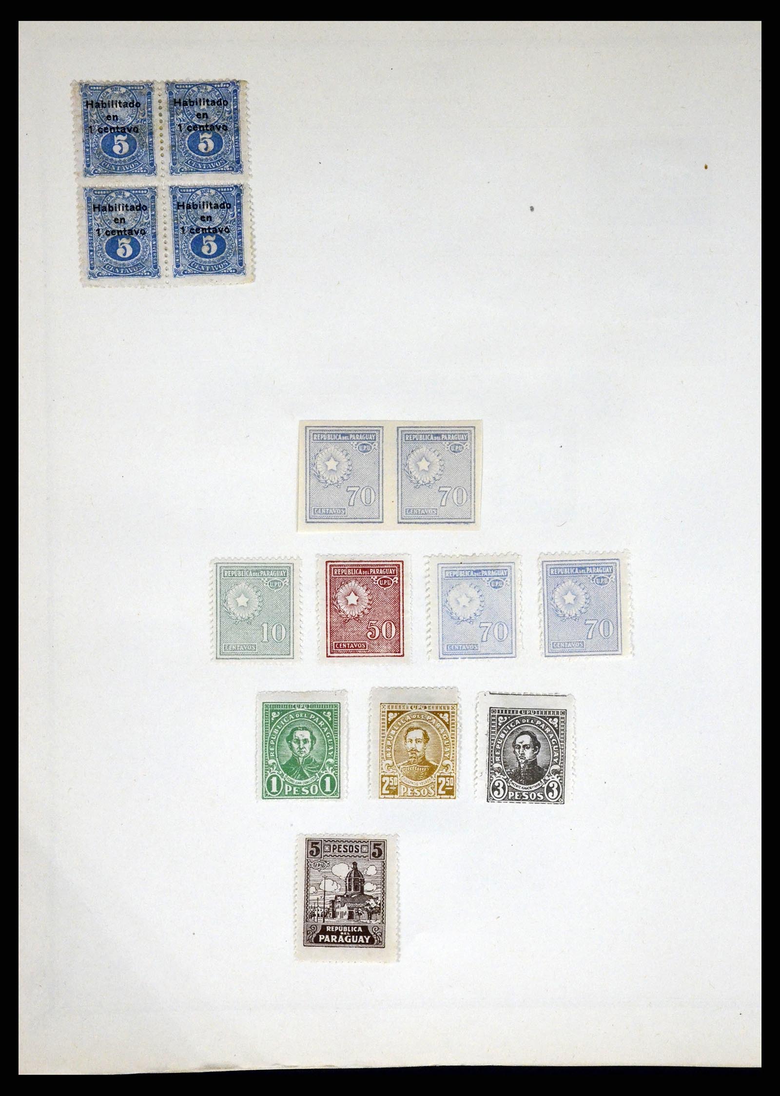 37227 021 - Postzegelverzameling 37227 Paraguay 1870-2000.