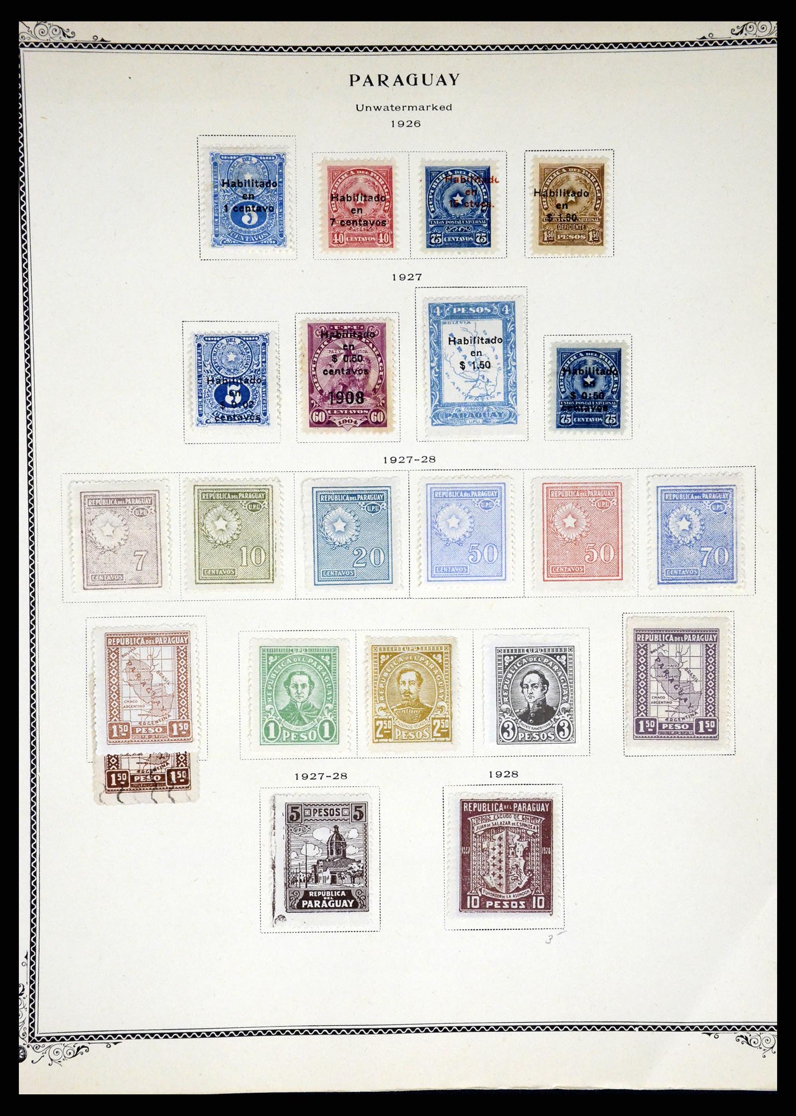 37227 022 - Postzegelverzameling 37227 Paraguay 1870-2000.