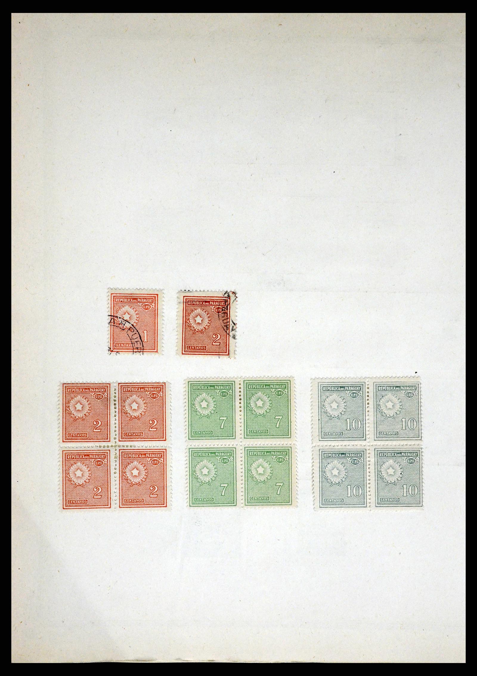 37227 023 - Postzegelverzameling 37227 Paraguay 1870-2000.