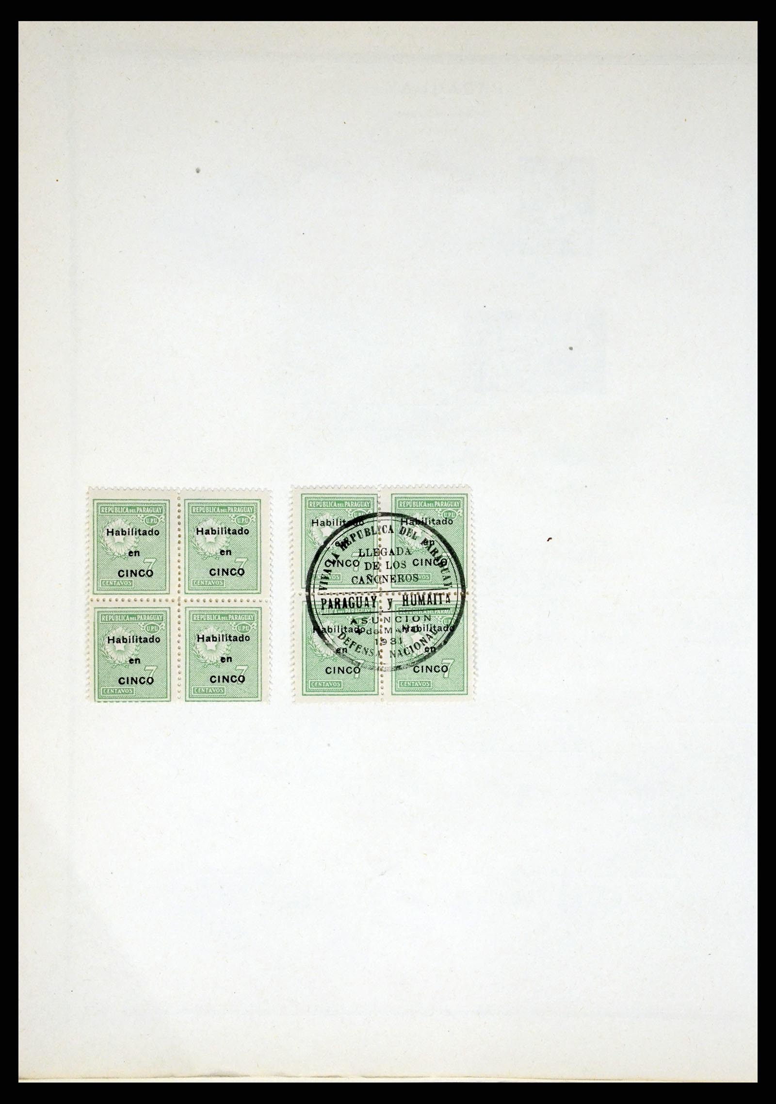 37227 025 - Postzegelverzameling 37227 Paraguay 1870-2000.