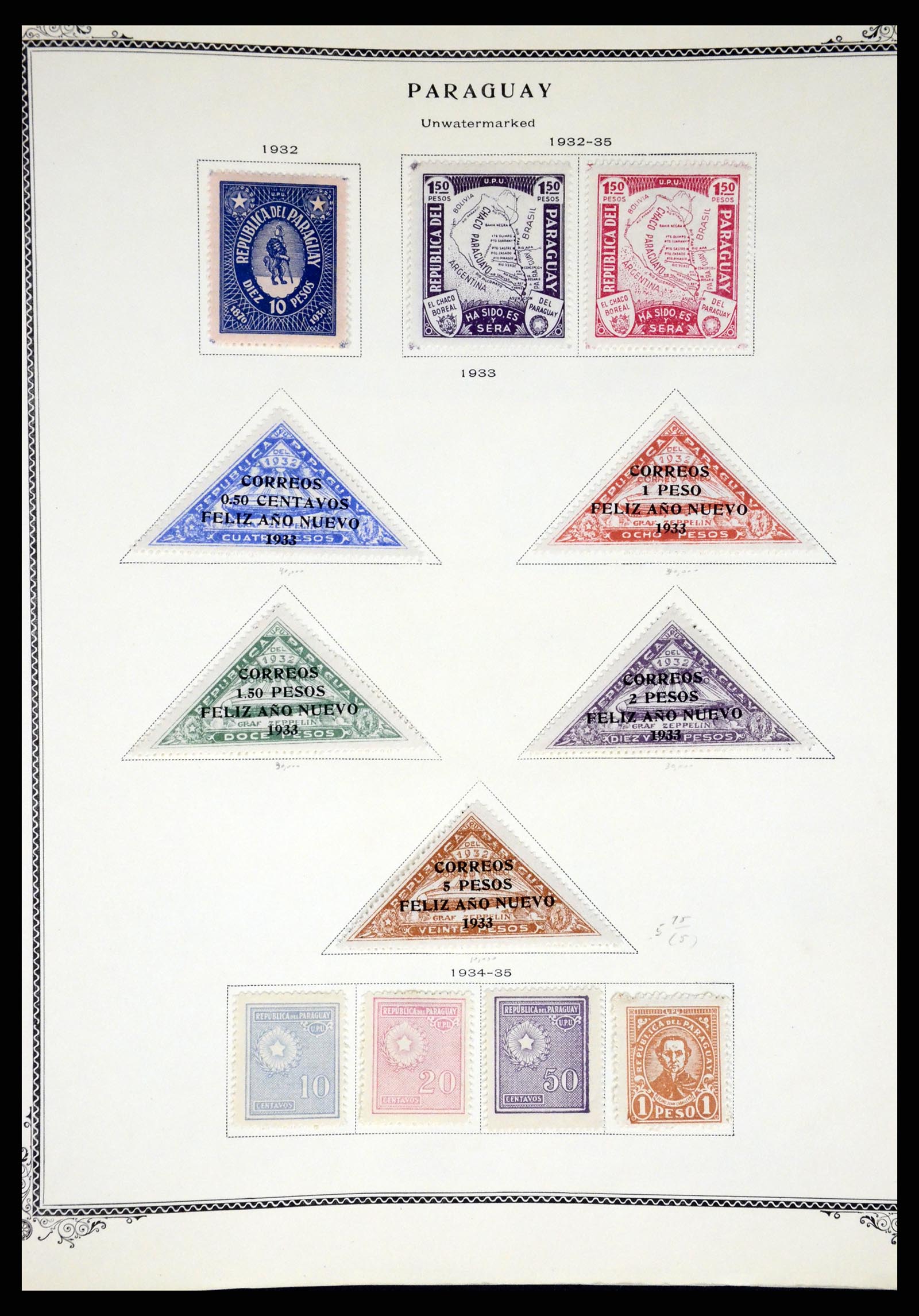 37227 030 - Postzegelverzameling 37227 Paraguay 1870-2000.