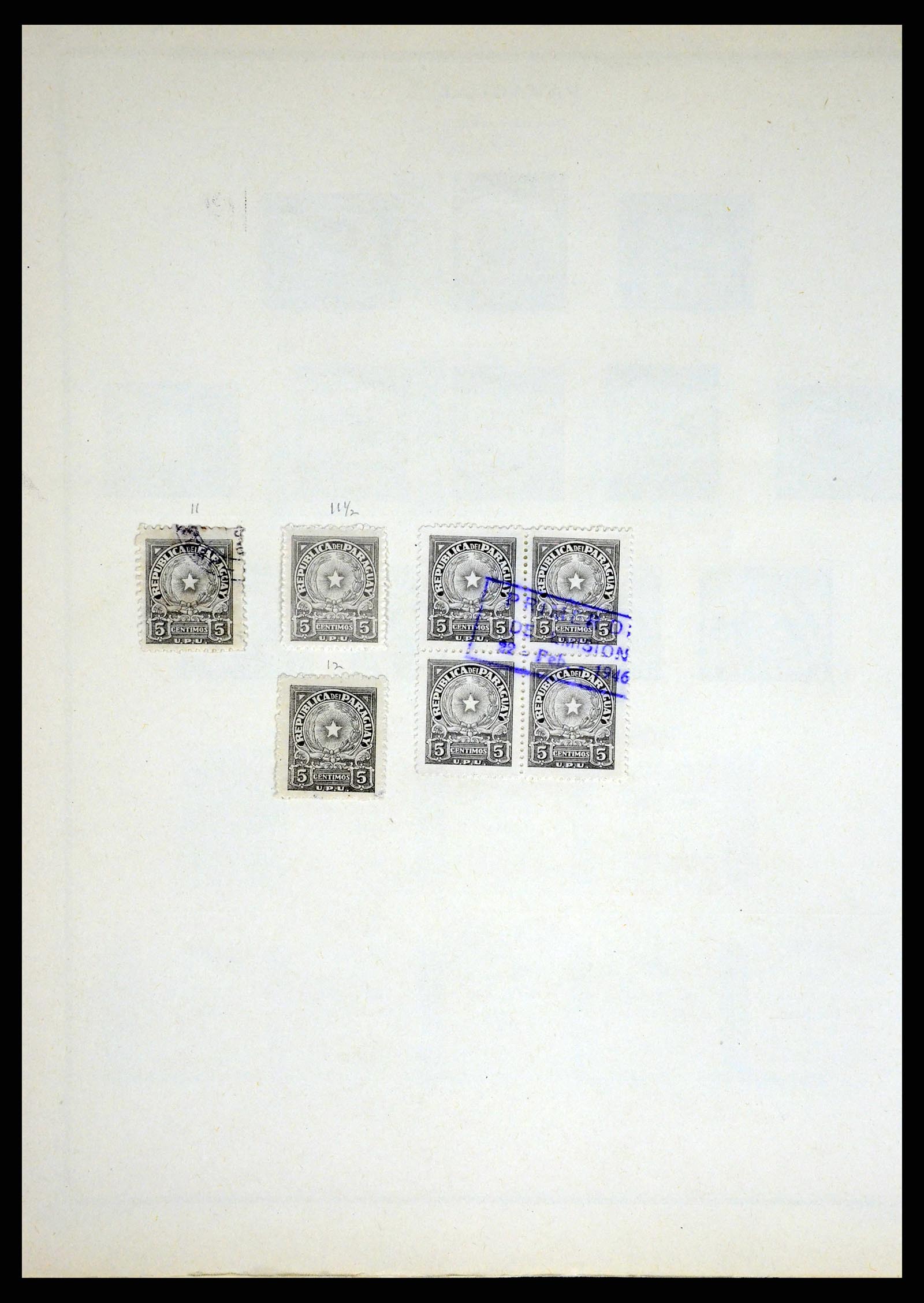 37227 041 - Postzegelverzameling 37227 Paraguay 1870-2000.