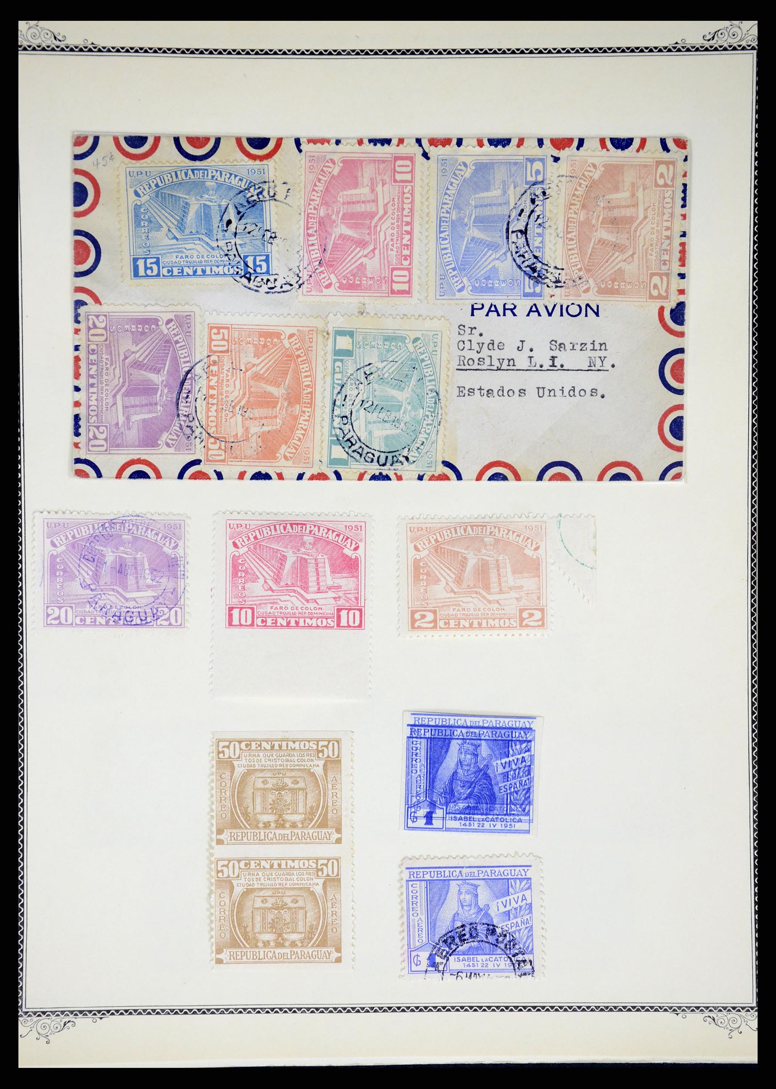37227 047 - Stamp collection 37227 Paraguay 1870-2000.