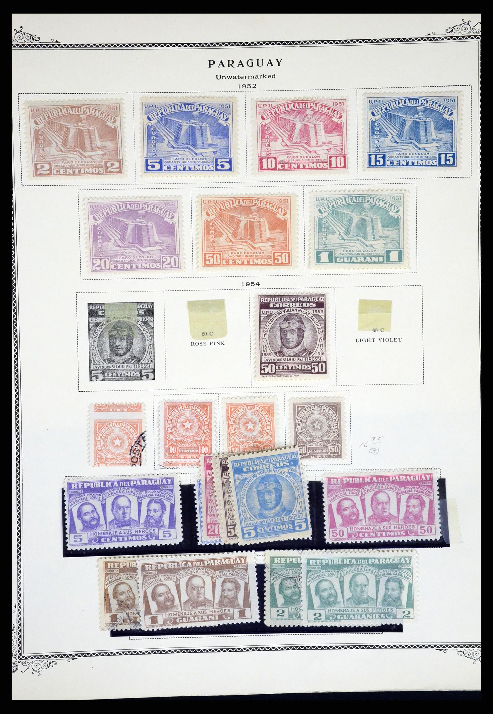 37227 048 - Postzegelverzameling 37227 Paraguay 1870-2000.
