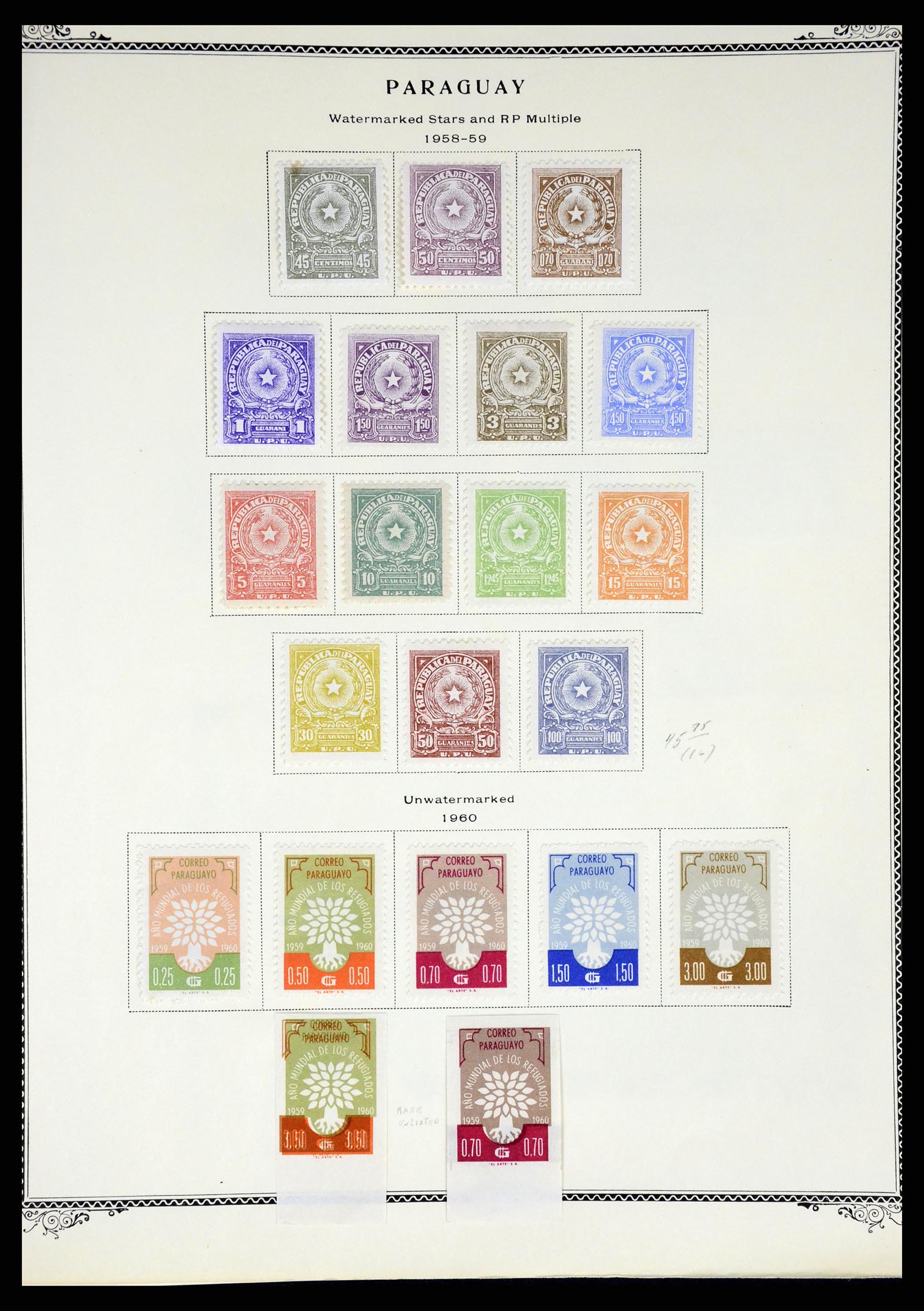 37227 057 - Postzegelverzameling 37227 Paraguay 1870-2000.