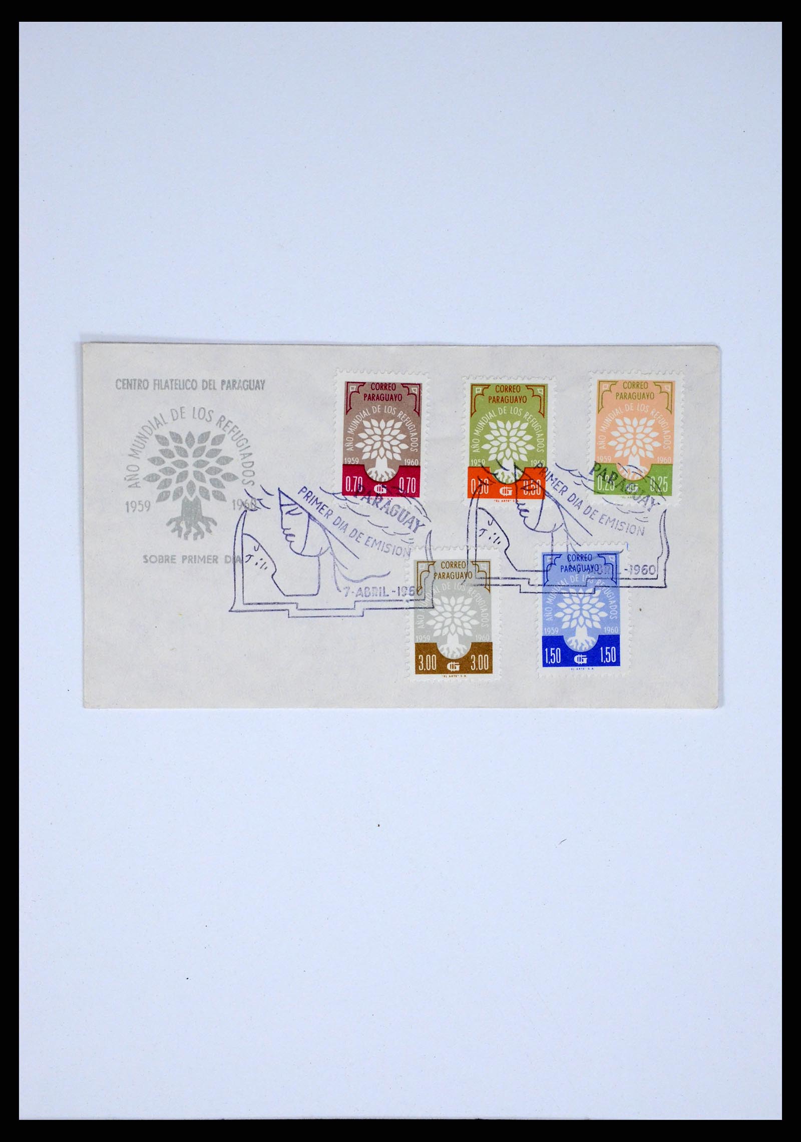 37227 058 - Postzegelverzameling 37227 Paraguay 1870-2000.