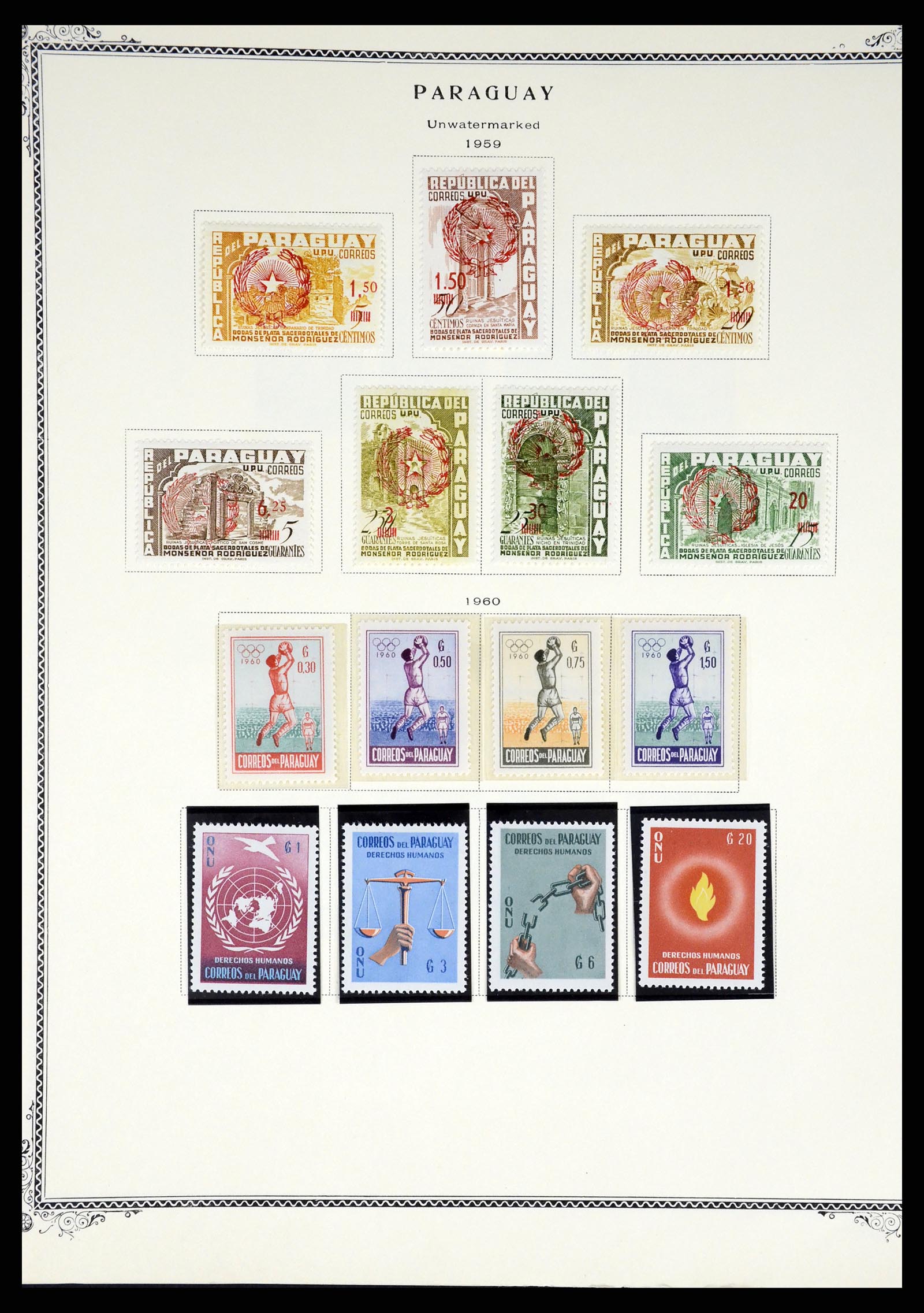 37227 060 - Postzegelverzameling 37227 Paraguay 1870-2000.