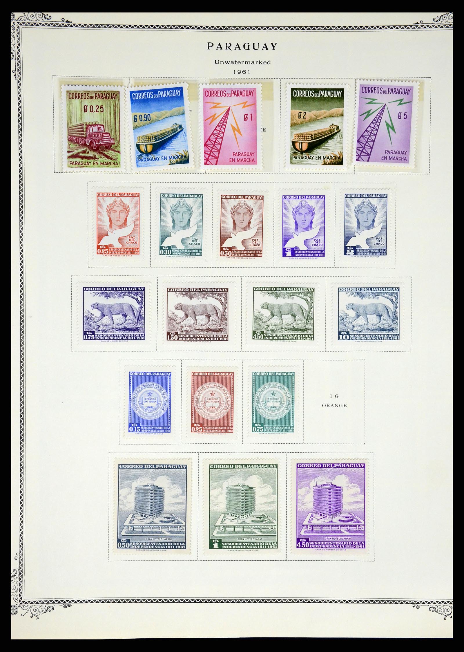 37227 065 - Stamp collection 37227 Paraguay 1870-2000.