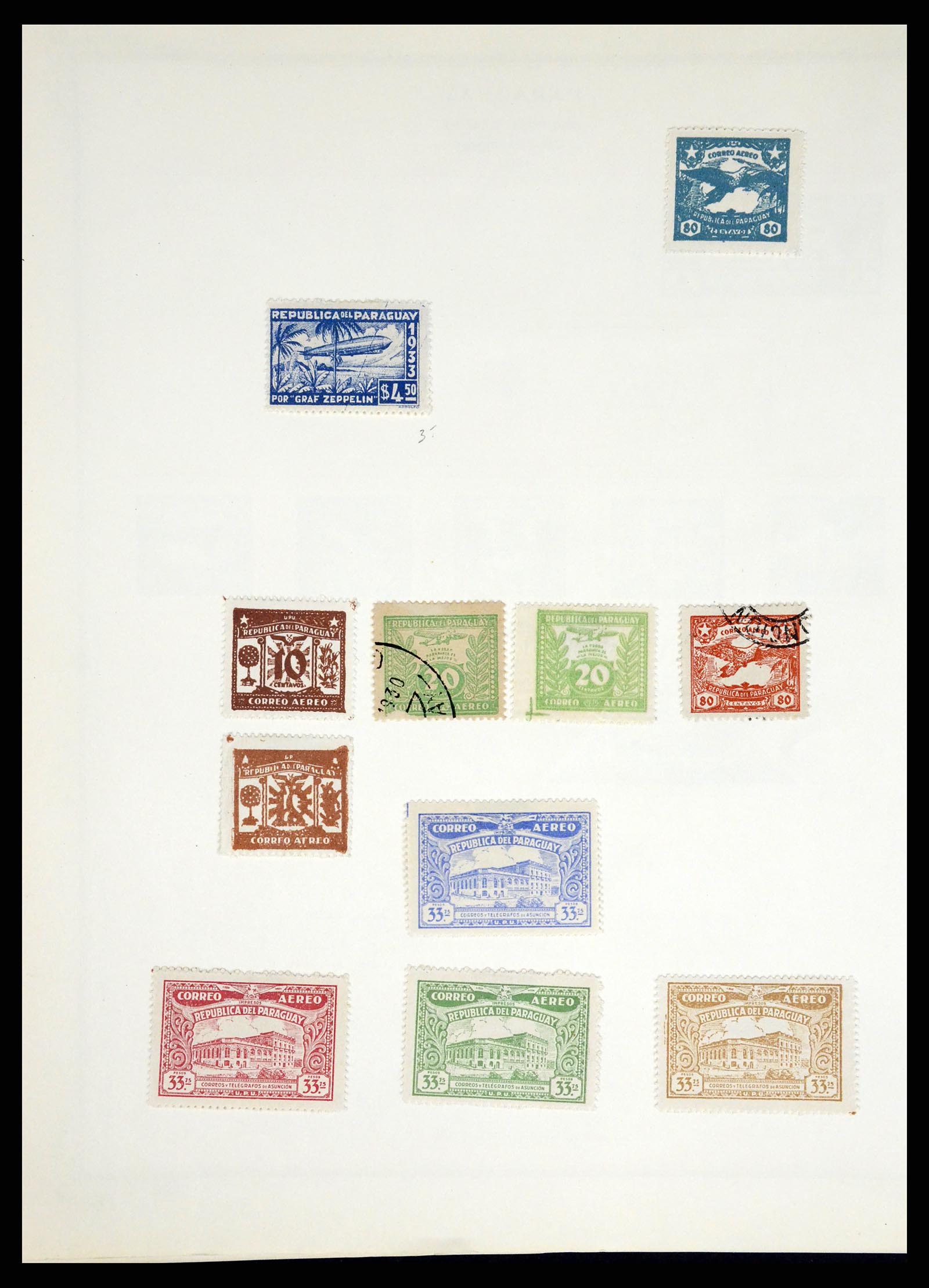 37227 087 - Stamp collection 37227 Paraguay 1870-2000.