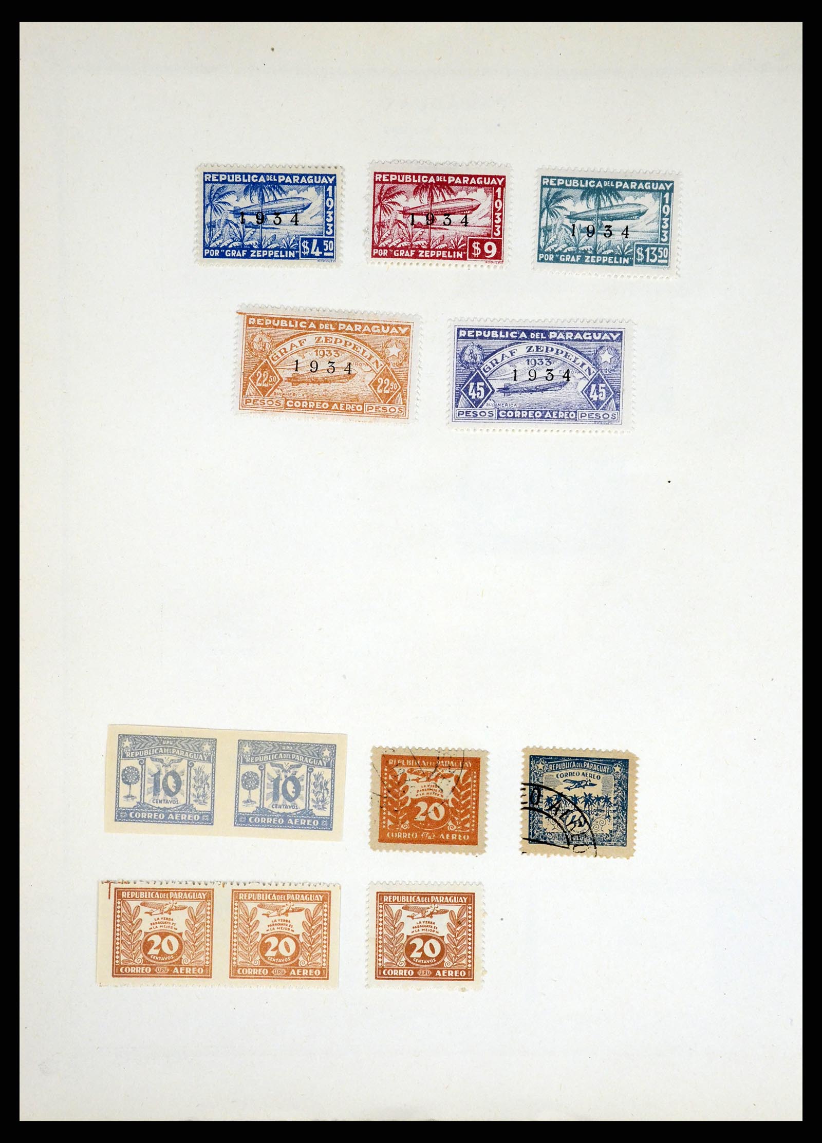 37227 089 - Stamp collection 37227 Paraguay 1870-2000.