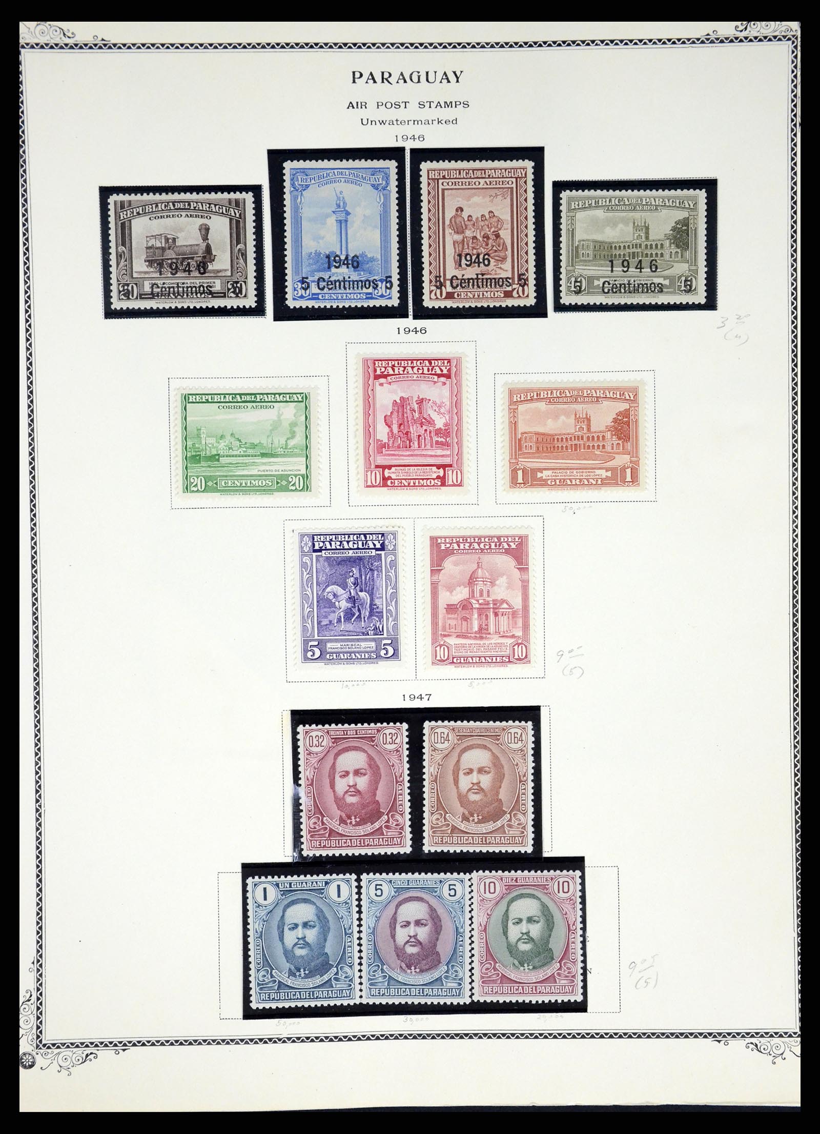 37227 100 - Stamp collection 37227 Paraguay 1870-2000.