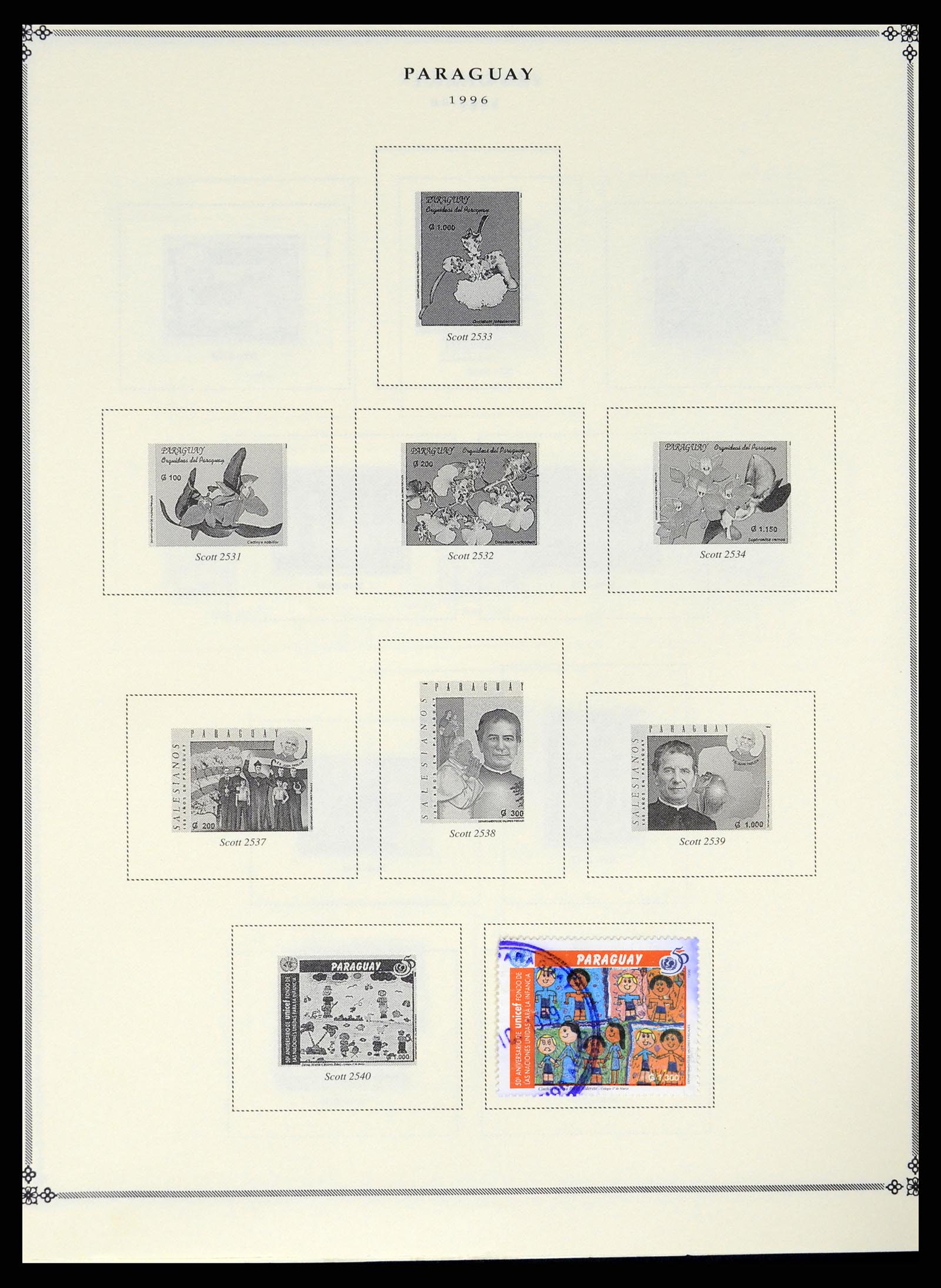 37227 823 - Postzegelverzameling 37227 Paraguay 1870-2000.