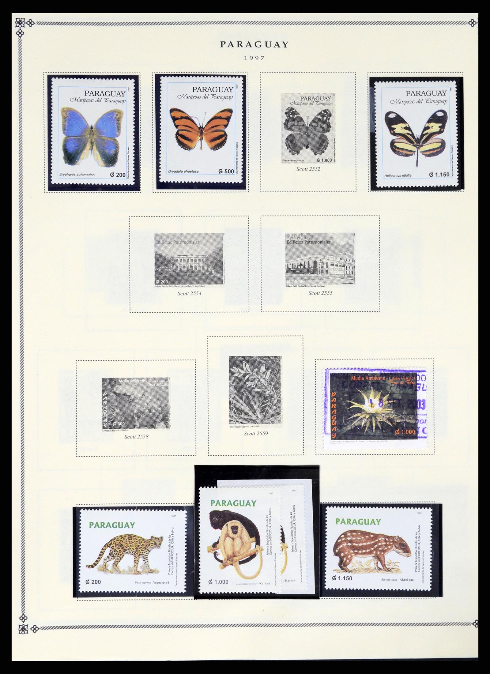 37227 826 - Postzegelverzameling 37227 Paraguay 1870-2000.