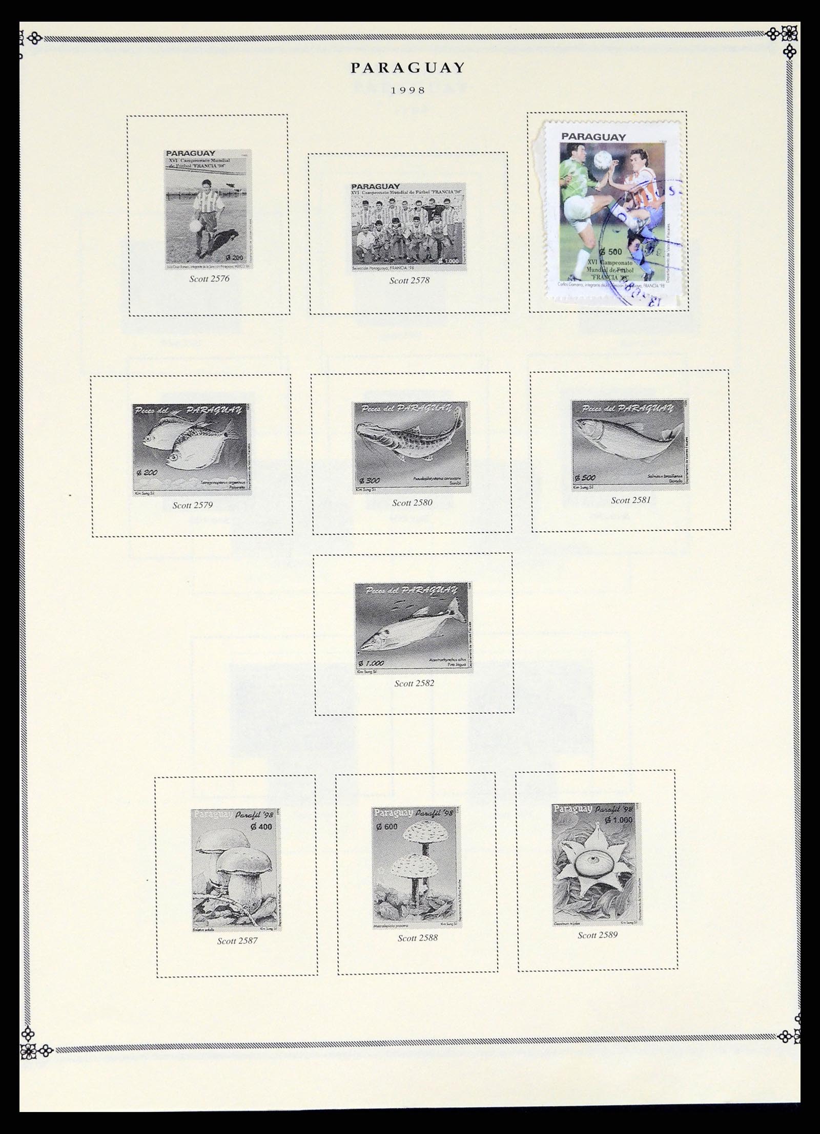 37227 828 - Postzegelverzameling 37227 Paraguay 1870-2000.