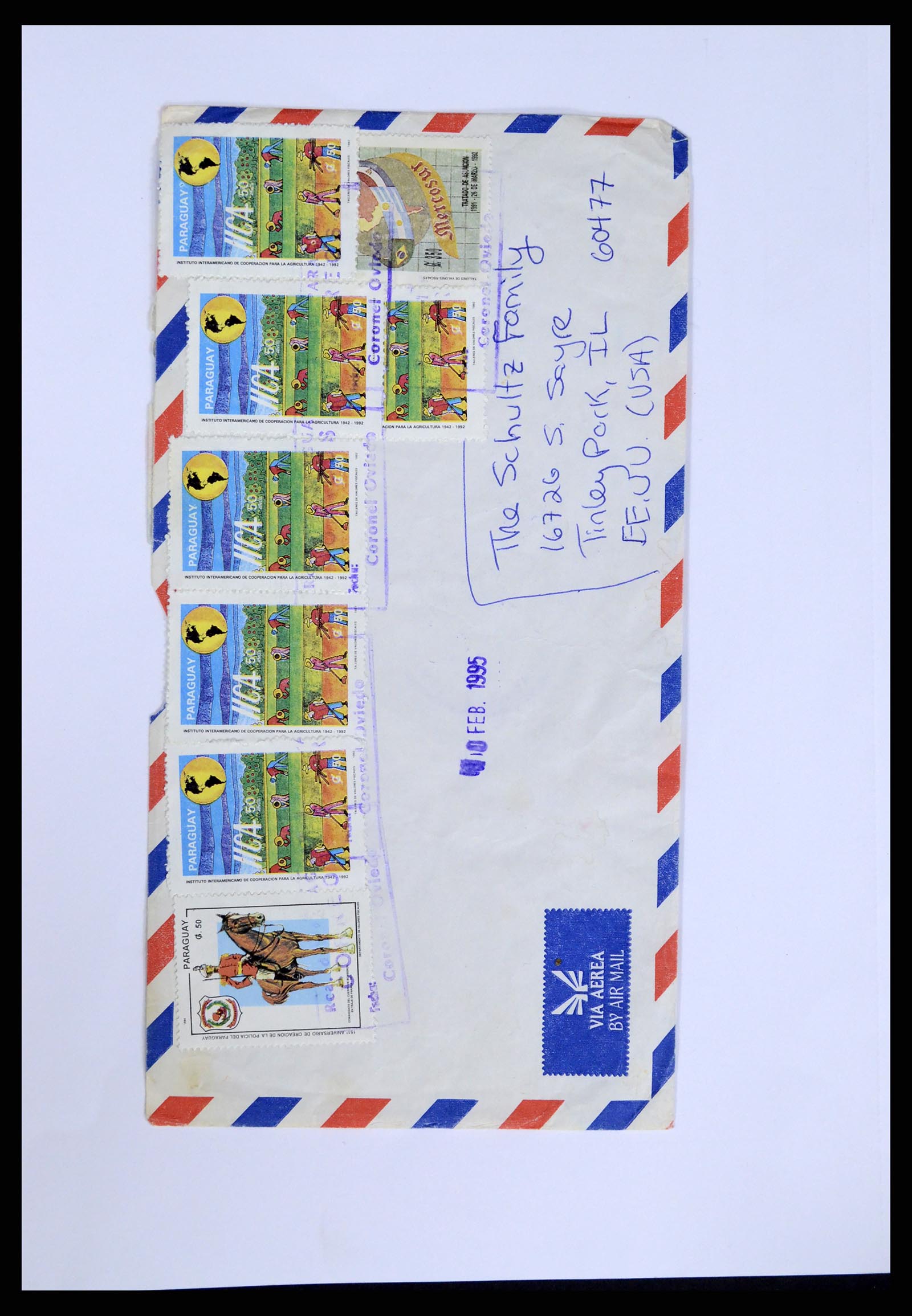 37227 832 - Postzegelverzameling 37227 Paraguay 1870-2000.