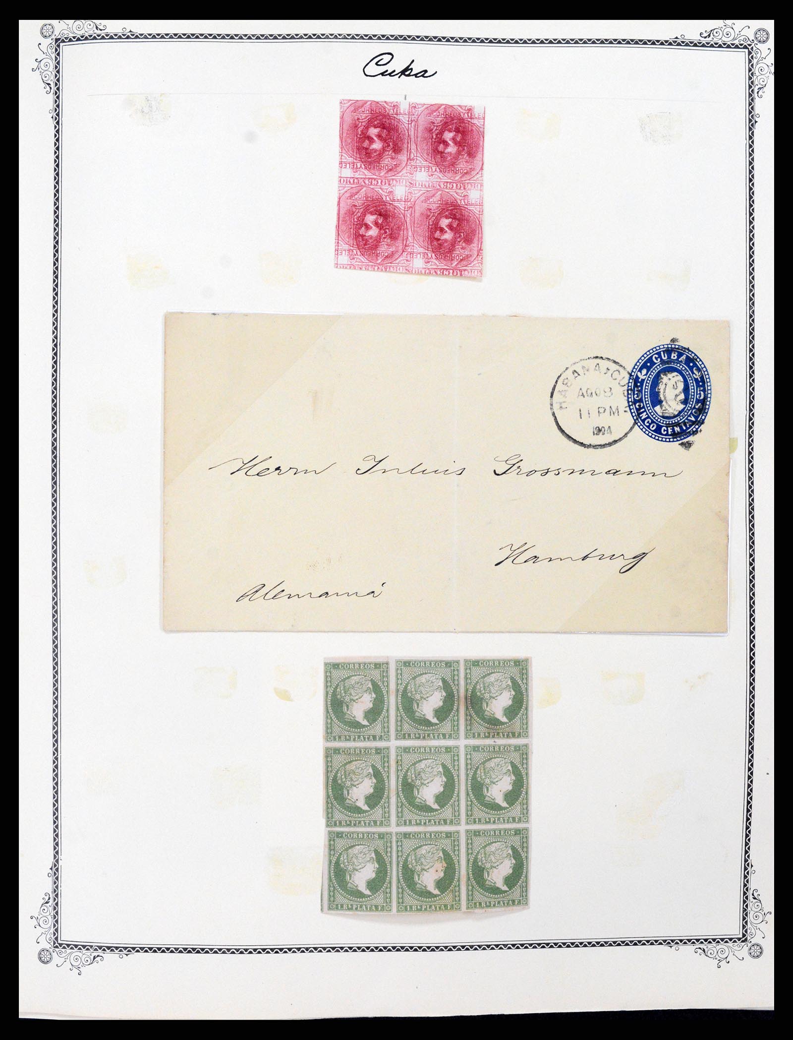 37228 001 - Postzegelverzameling 37228 Cuba 1855-2009.
