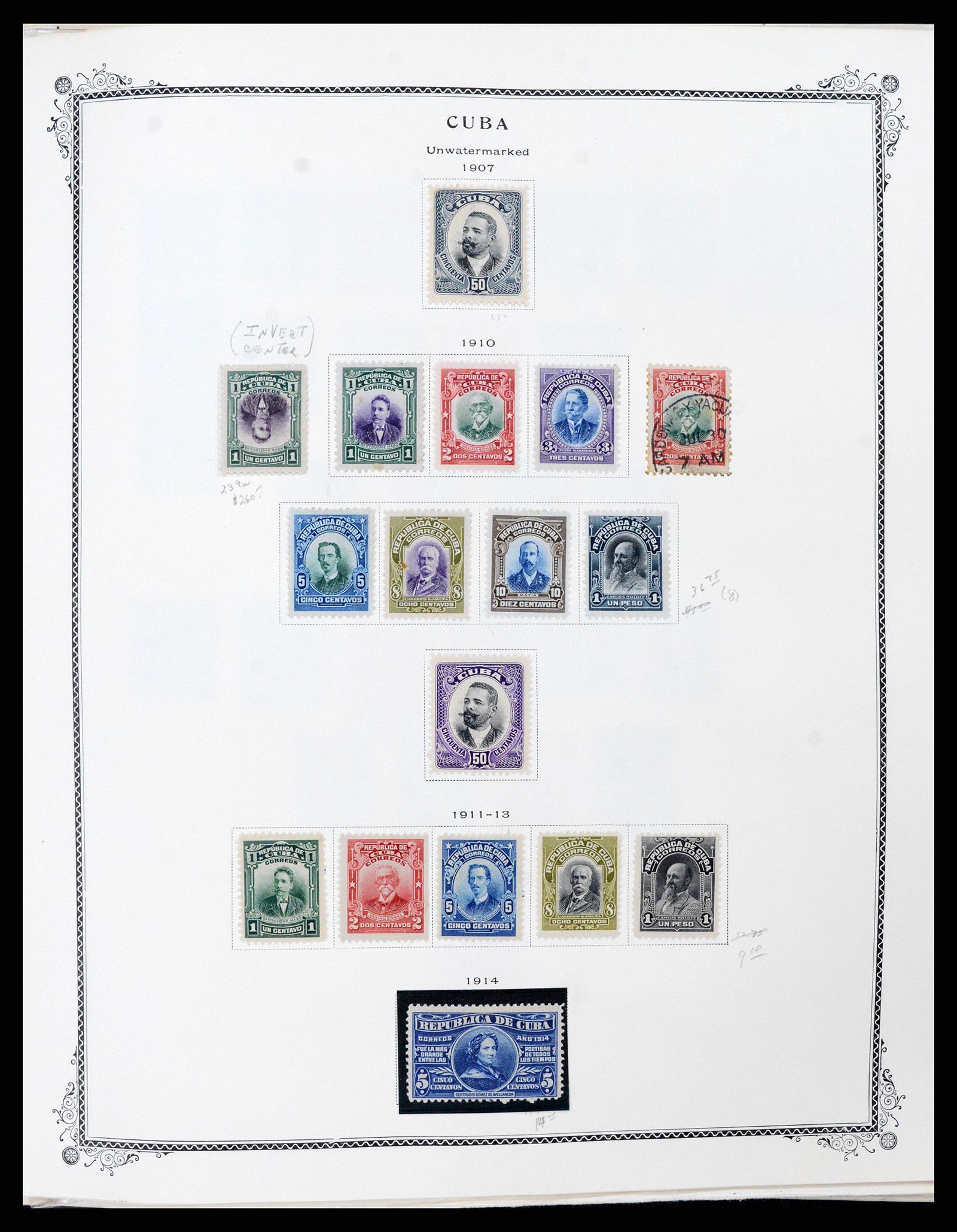 37228 011 - Postzegelverzameling 37228 Cuba 1855-2009.