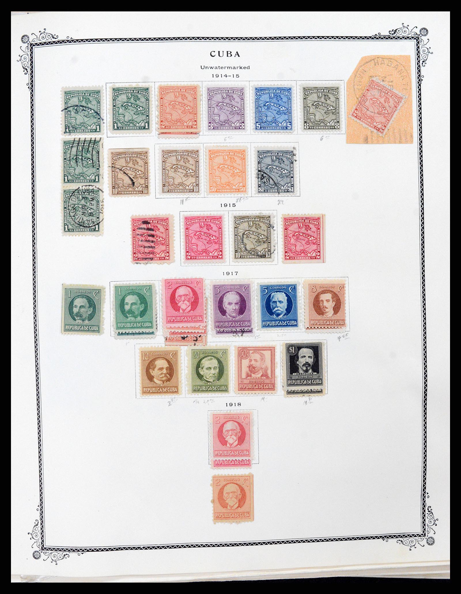 37228 012 - Postzegelverzameling 37228 Cuba 1855-2009.