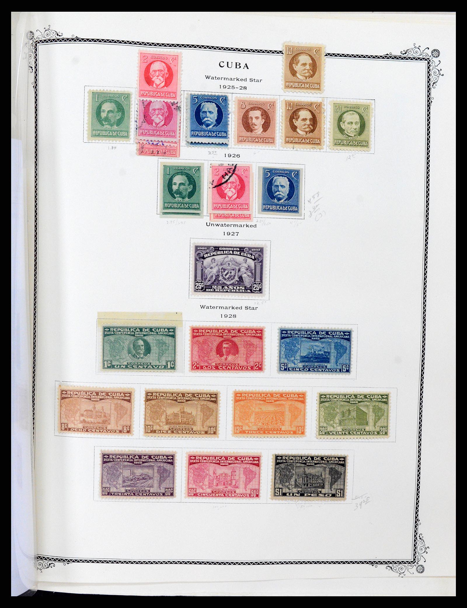 37228 015 - Postzegelverzameling 37228 Cuba 1855-2009.