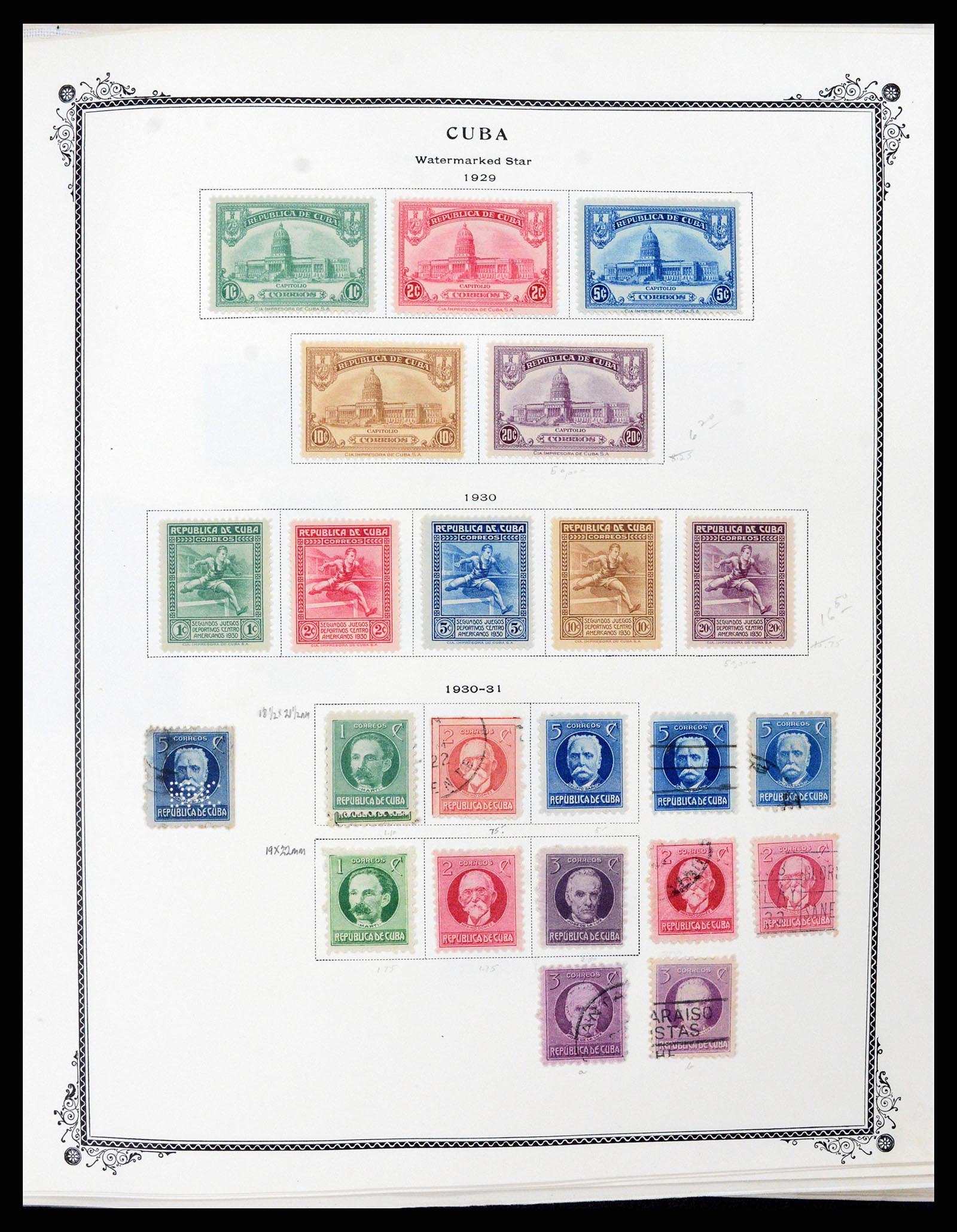 37228 017 - Postzegelverzameling 37228 Cuba 1855-2009.