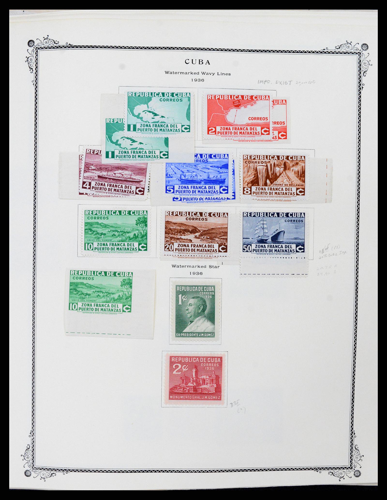 37228 019 - Postzegelverzameling 37228 Cuba 1855-2009.