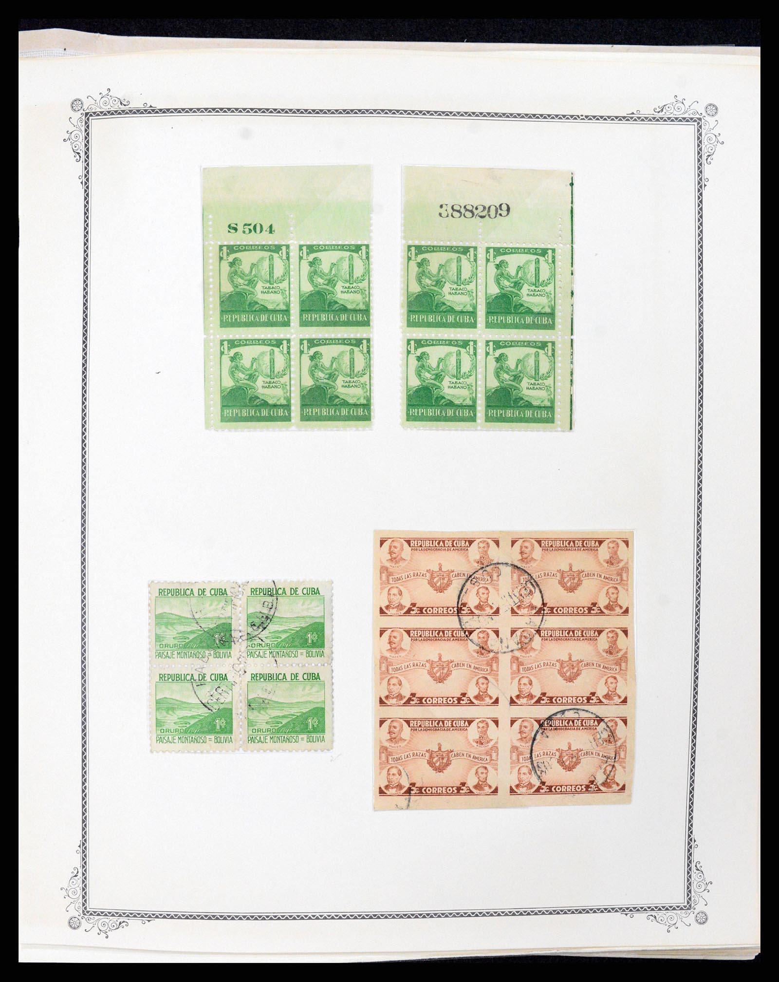 37228 026 - Postzegelverzameling 37228 Cuba 1855-2009.