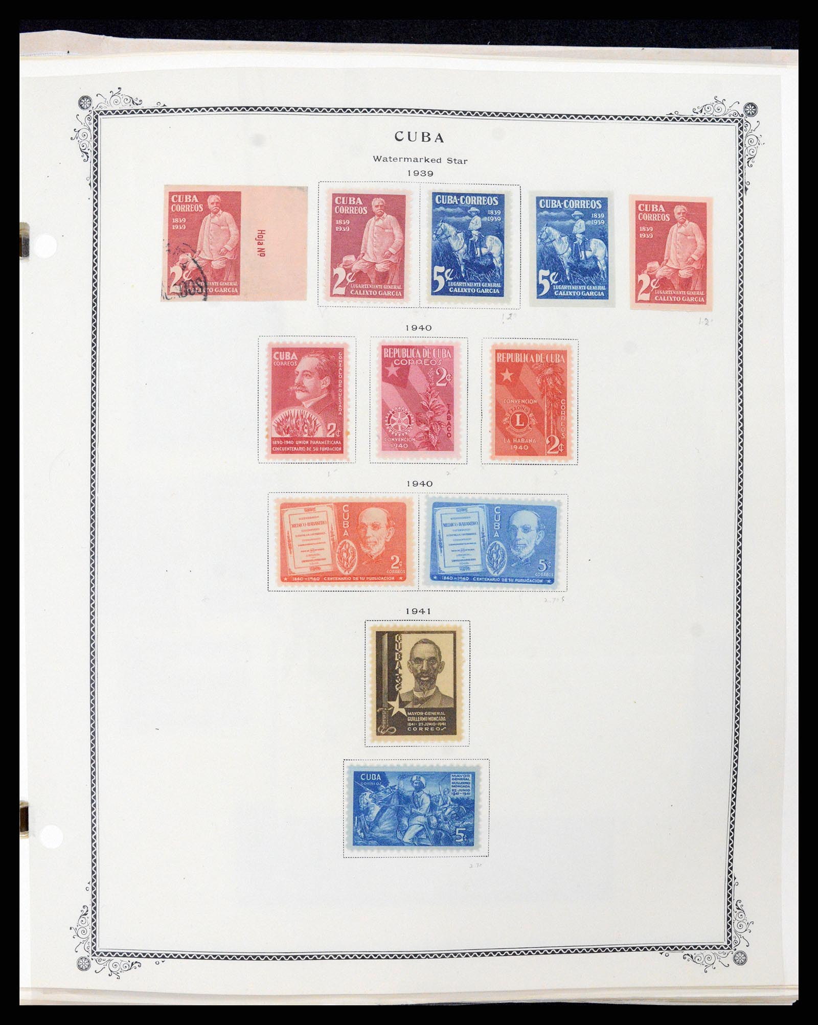 37228 030 - Postzegelverzameling 37228 Cuba 1855-2009.