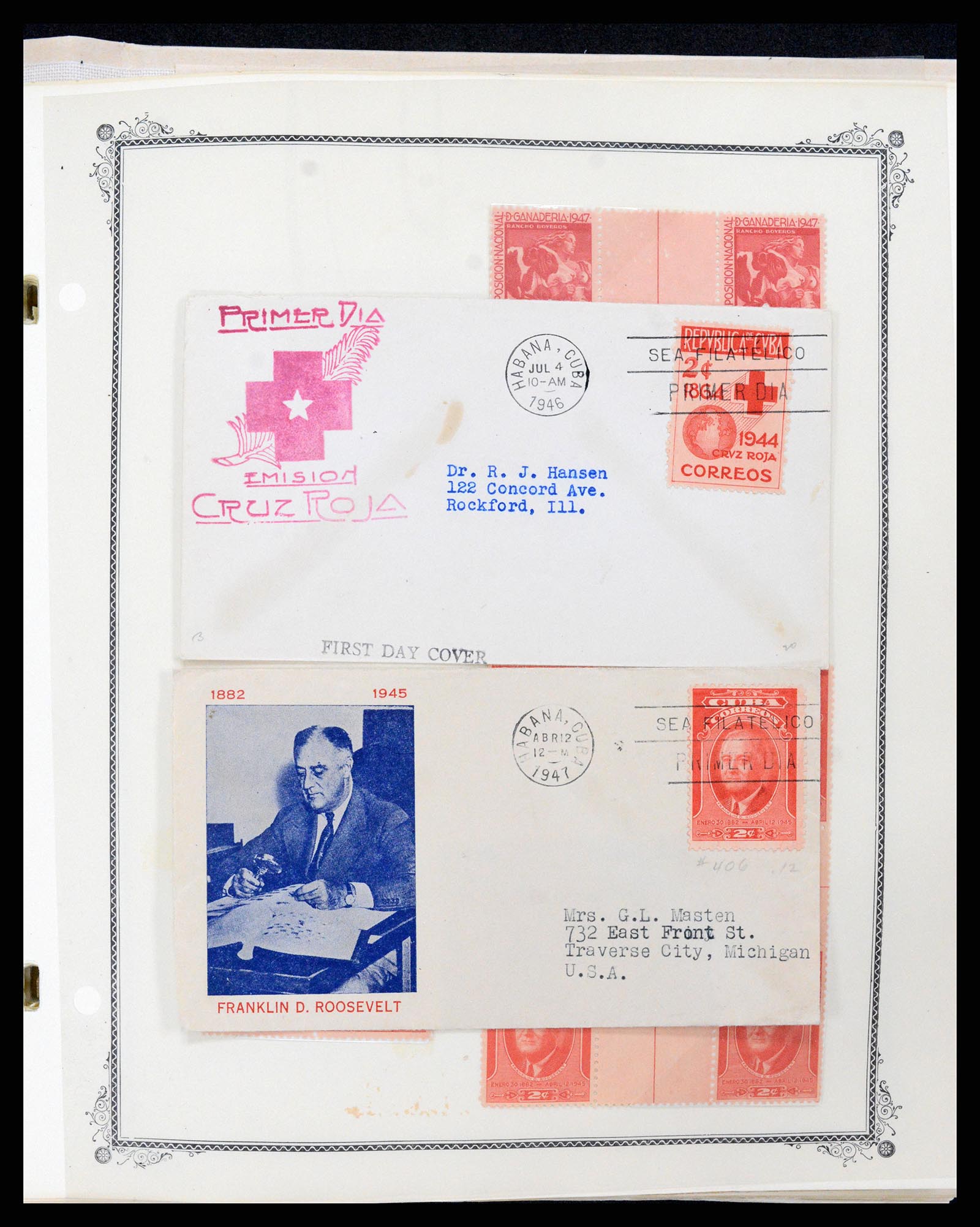 37228 037 - Postzegelverzameling 37228 Cuba 1855-2009.