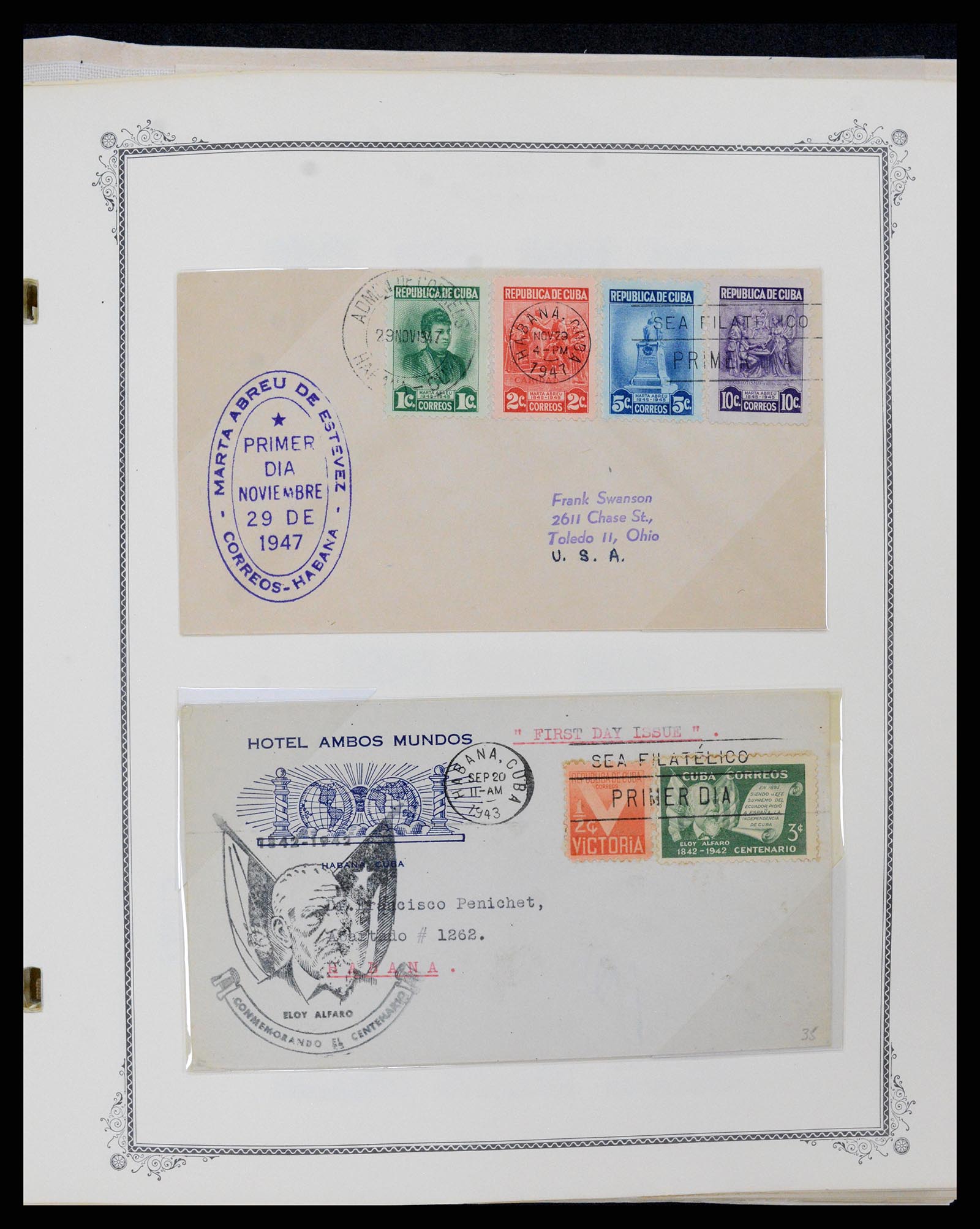 37228 039 - Postzegelverzameling 37228 Cuba 1855-2009.