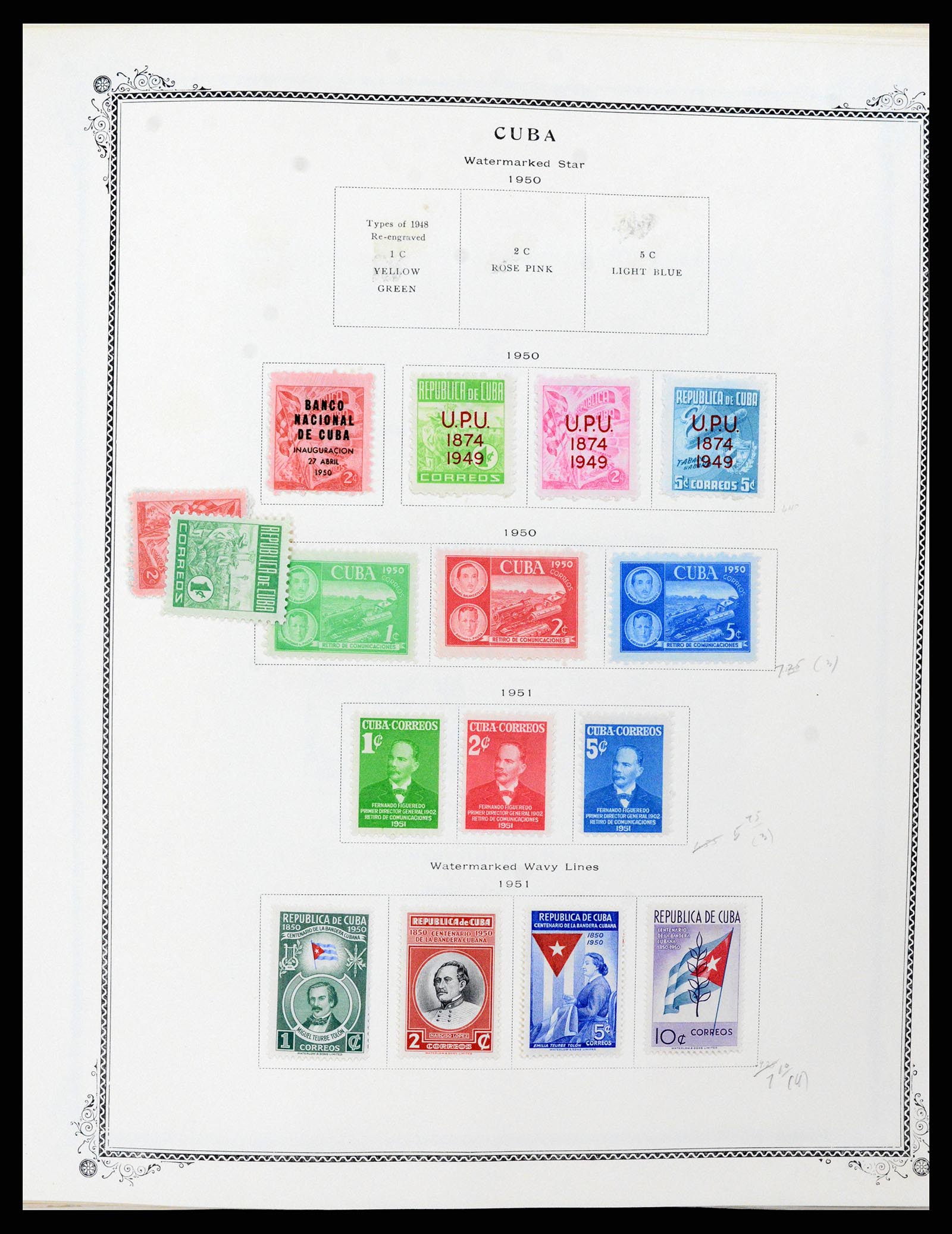 37228 043 - Postzegelverzameling 37228 Cuba 1855-2009.