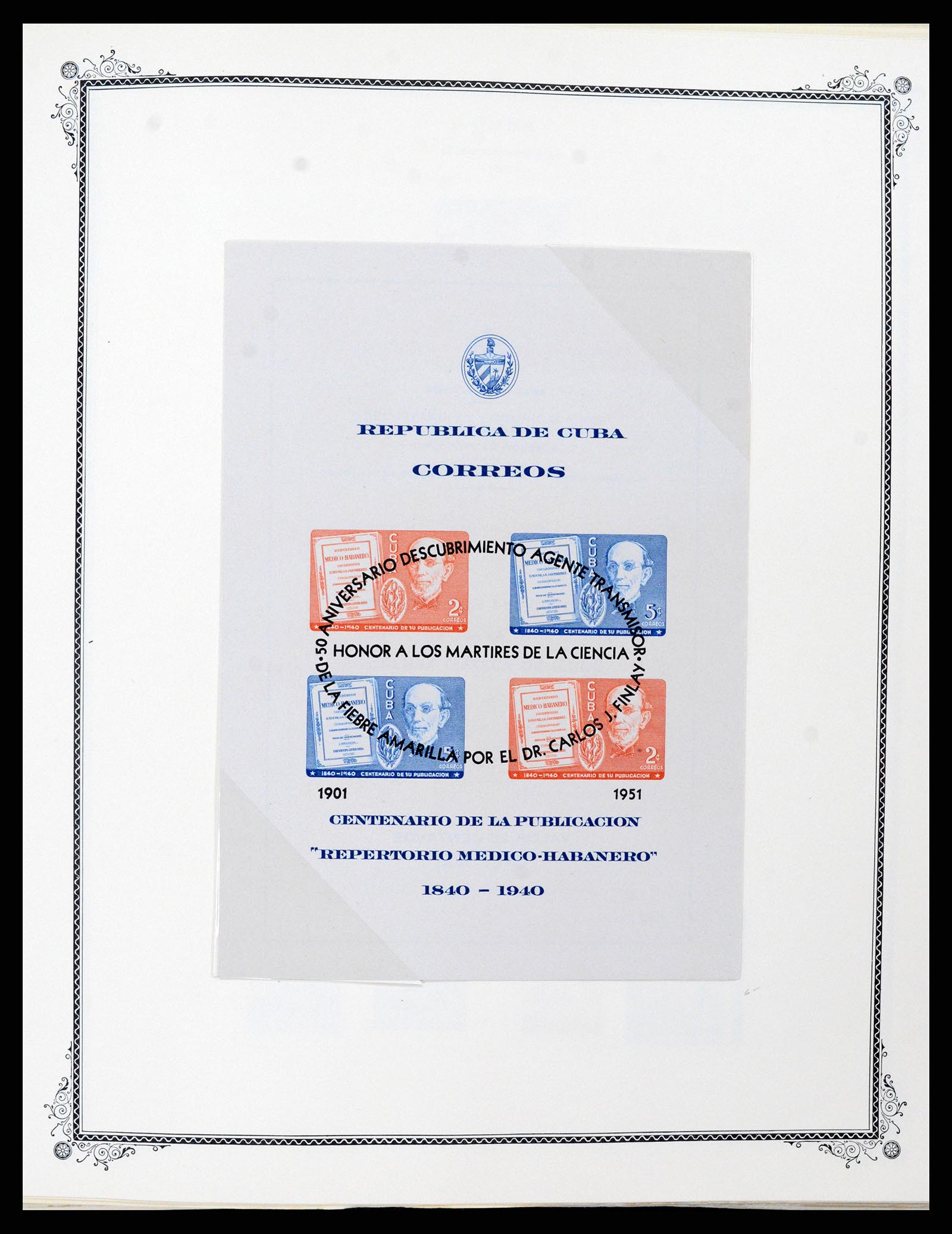 37228 044 - Postzegelverzameling 37228 Cuba 1855-2009.