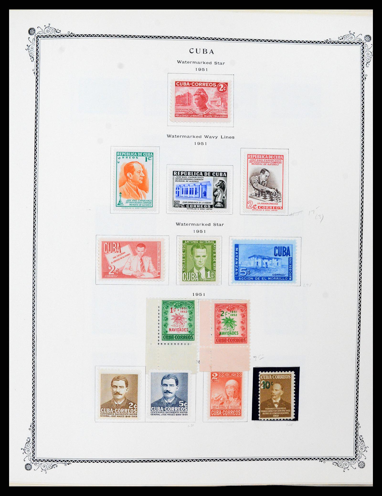 37228 045 - Postzegelverzameling 37228 Cuba 1855-2009.