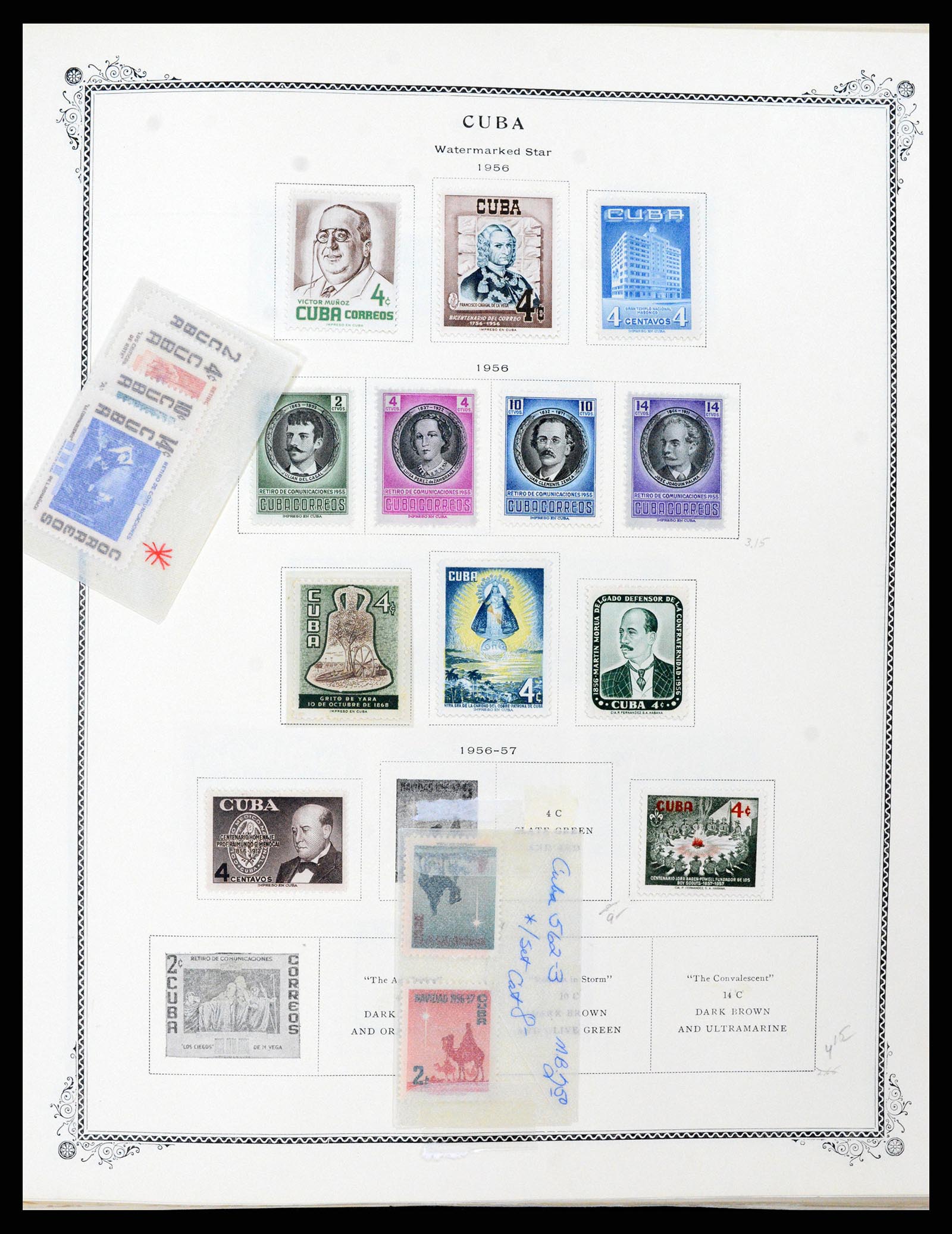 37228 051 - Postzegelverzameling 37228 Cuba 1855-2009.