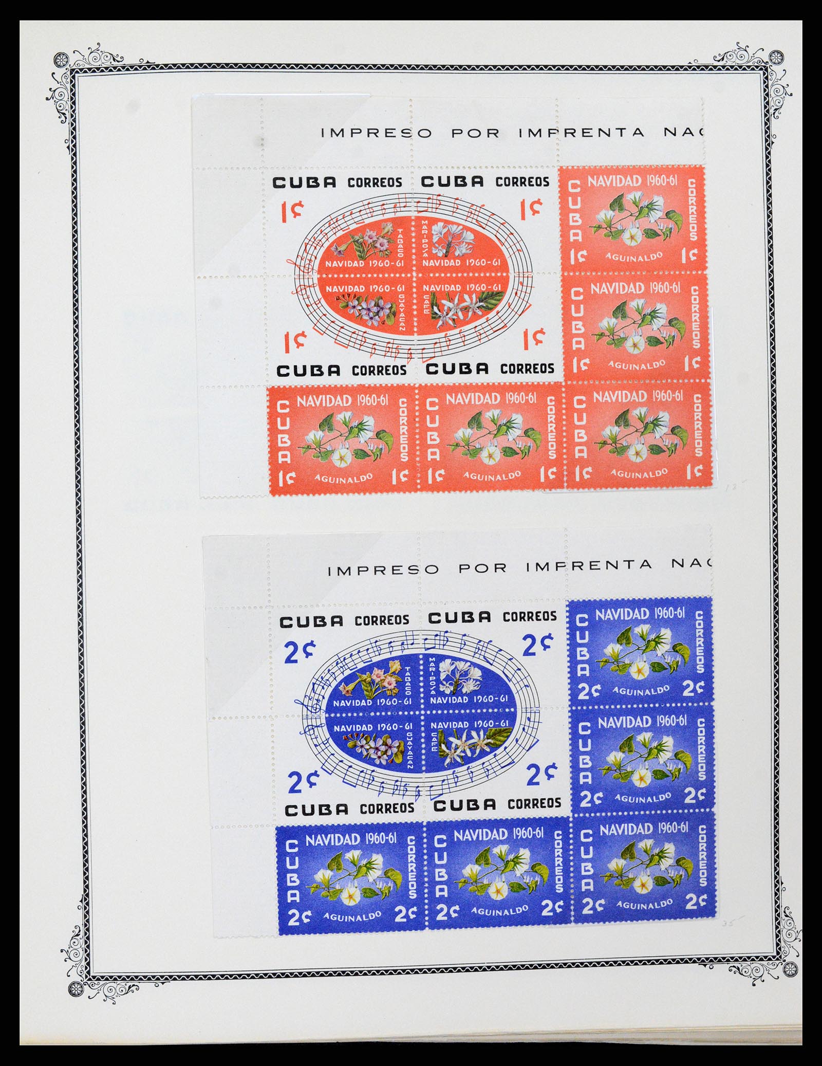 37228 059 - Postzegelverzameling 37228 Cuba 1855-2009.