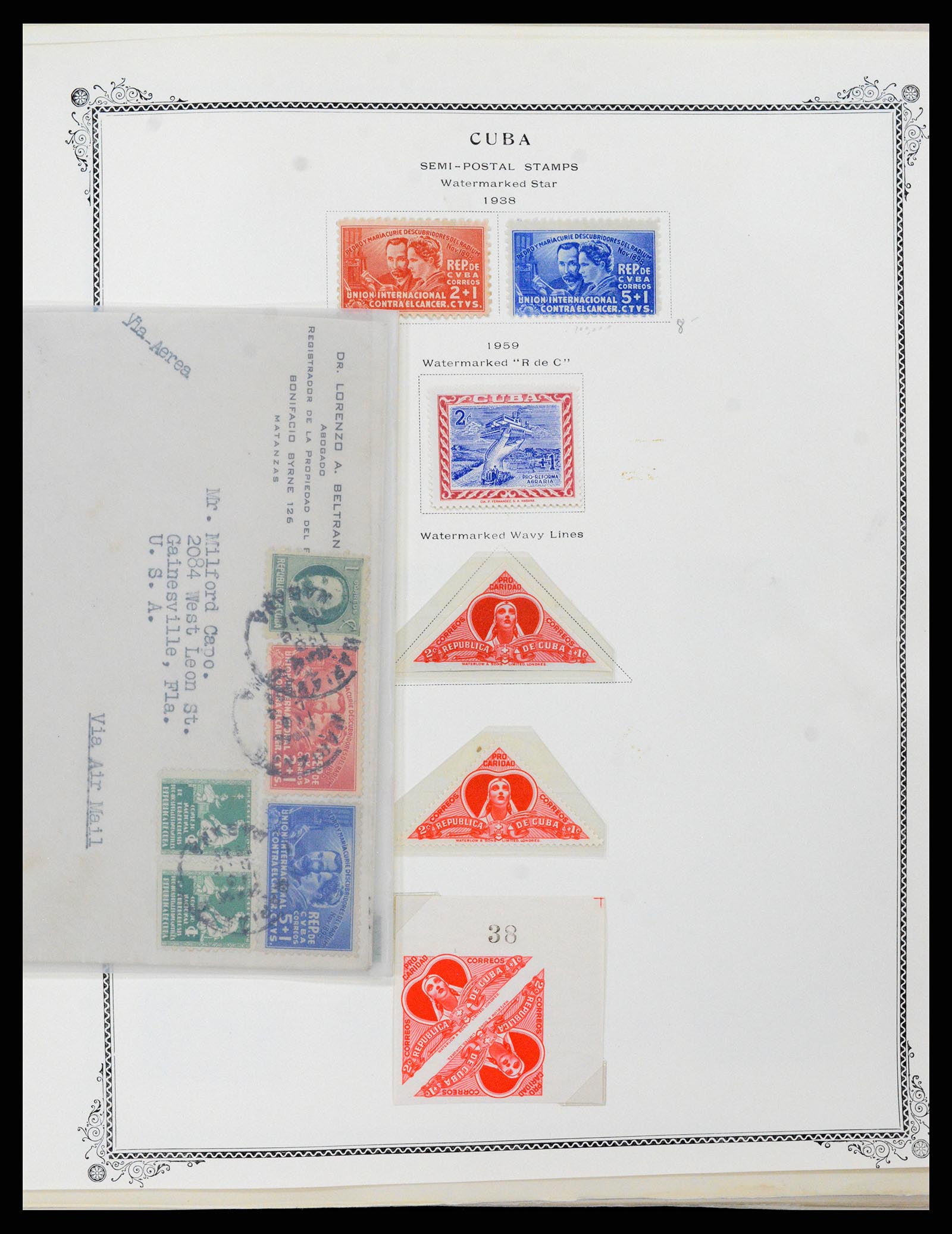 37228 063 - Stamp collection 37228 Cuba 1855-2009.
