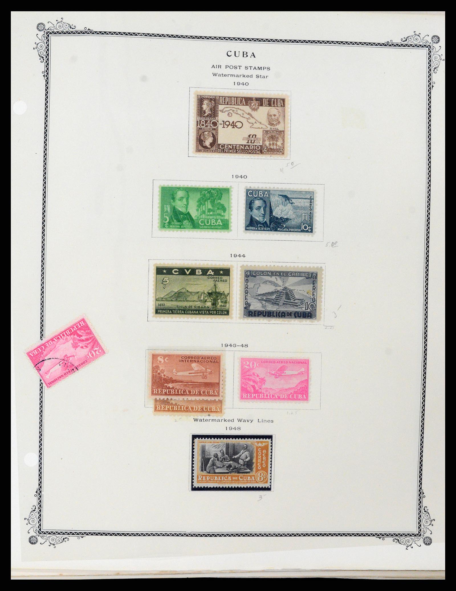 37228 069 - Stamp collection 37228 Cuba 1855-2009.