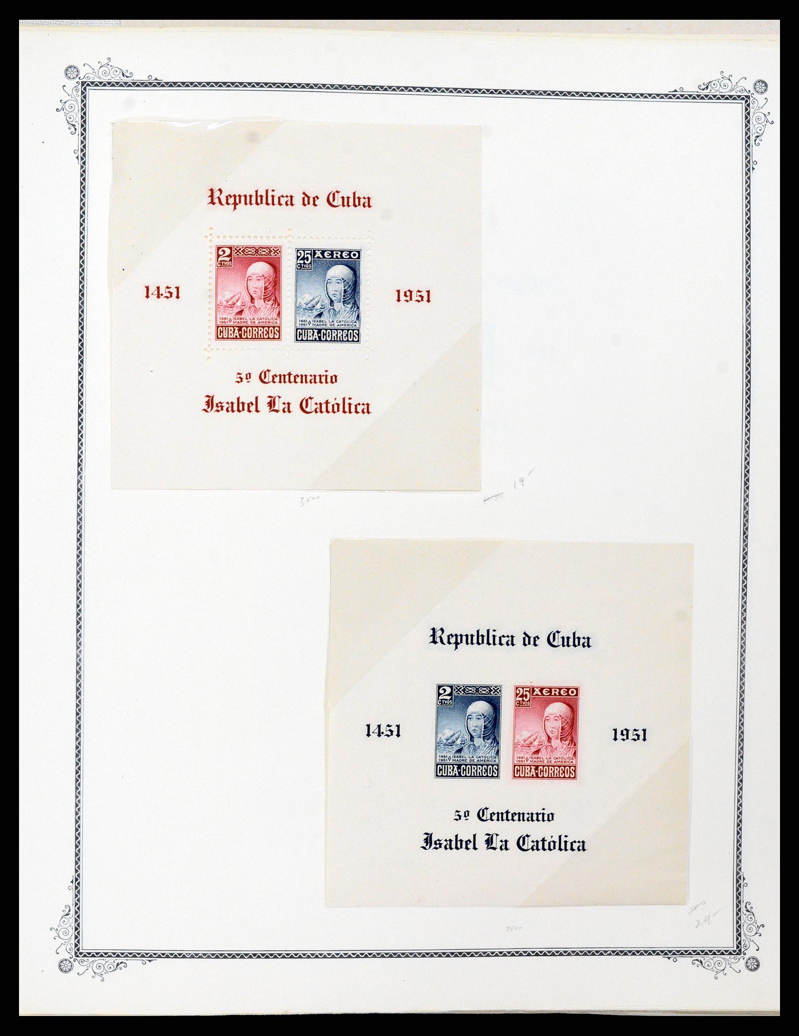 37228 079 - Stamp collection 37228 Cuba 1855-2009.