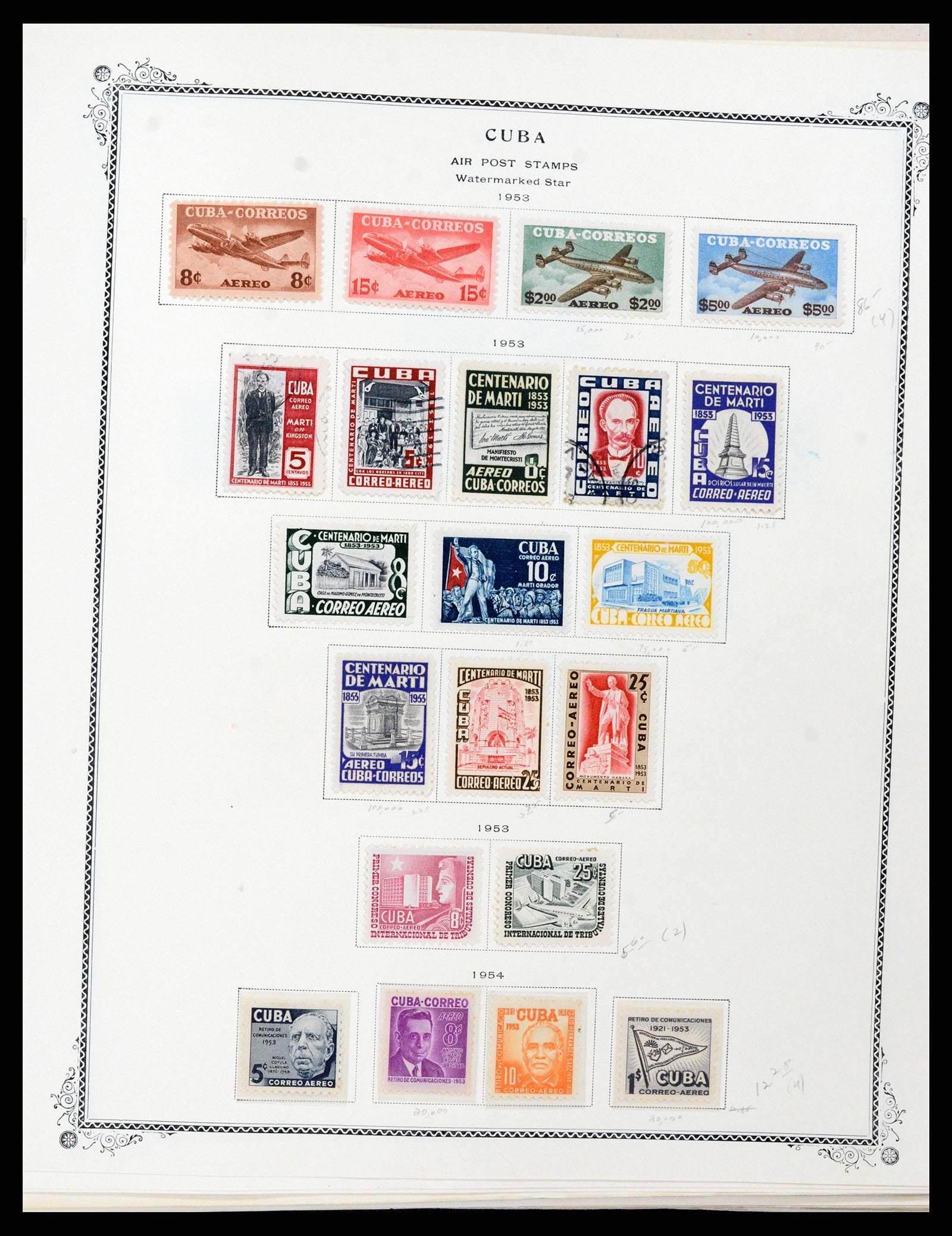 37228 084 - Stamp collection 37228 Cuba 1855-2009.