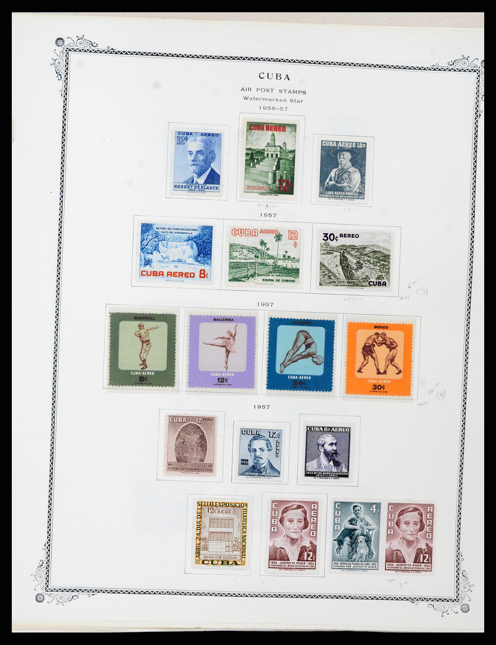 37228 094 - Stamp collection 37228 Cuba 1855-2009.