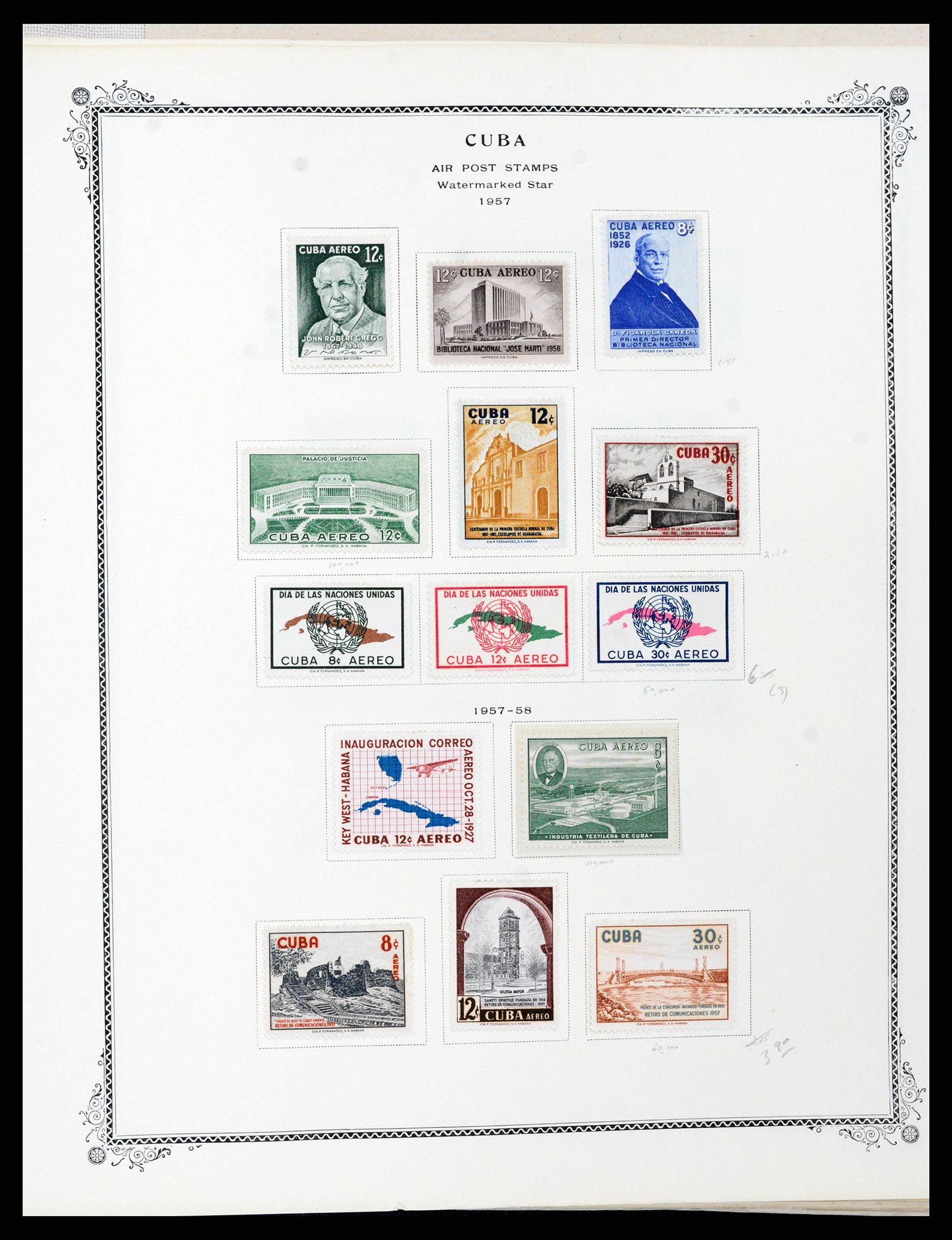 37228 097 - Stamp collection 37228 Cuba 1855-2009.