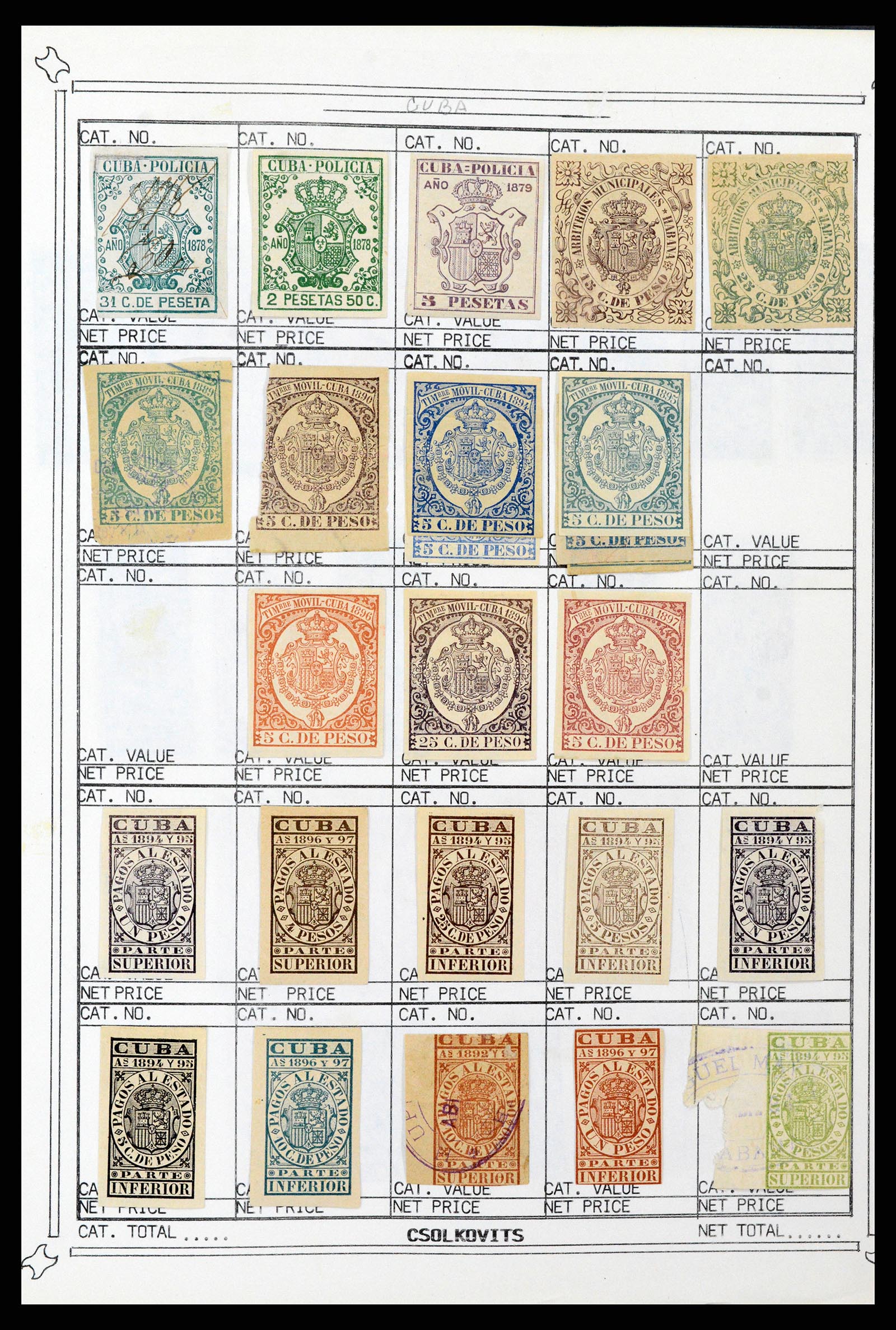 37228 741 - Stamp collection 37228 Cuba 1855-2009.