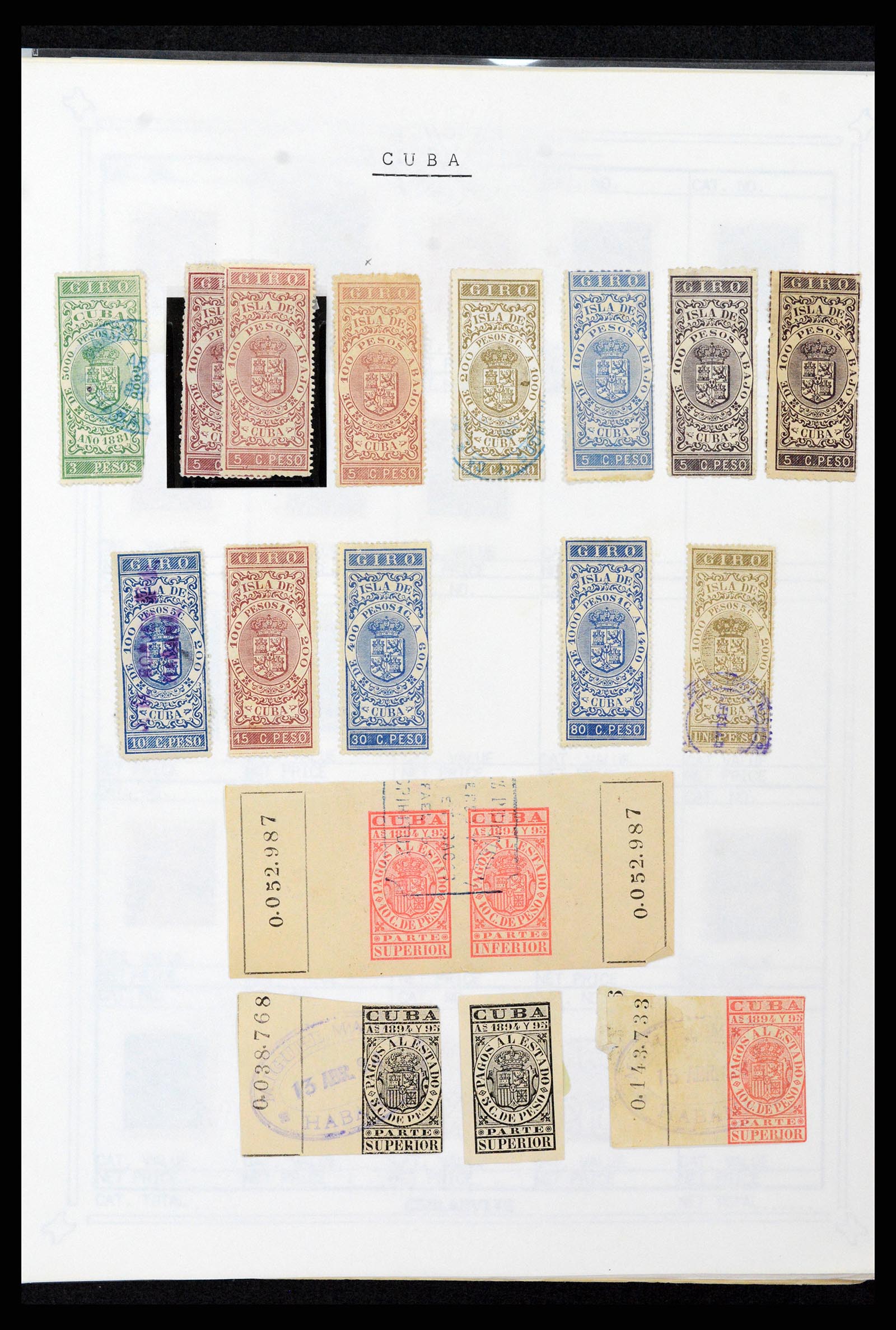37228 742 - Stamp collection 37228 Cuba 1855-2009.