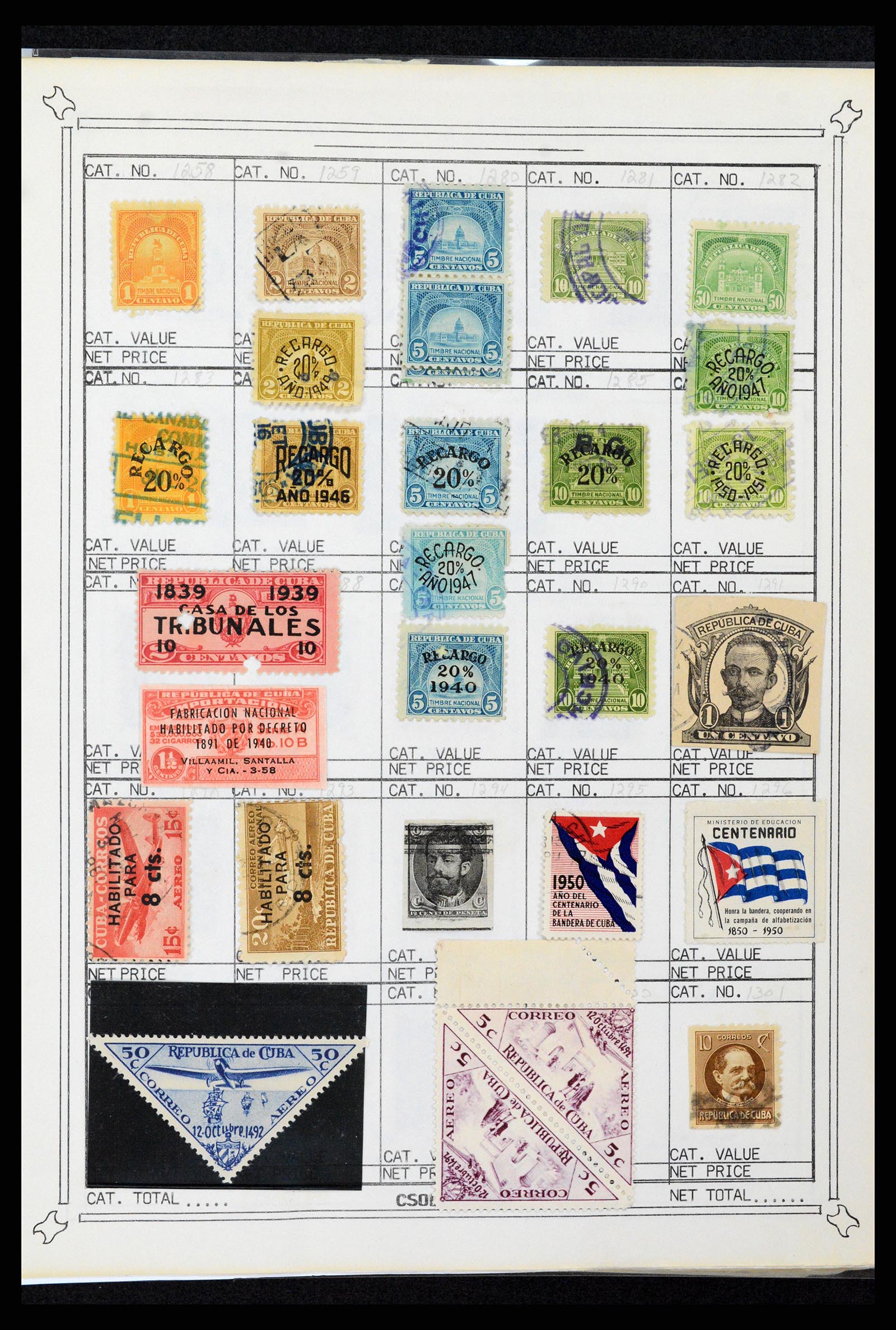 37228 744 - Stamp collection 37228 Cuba 1855-2009.