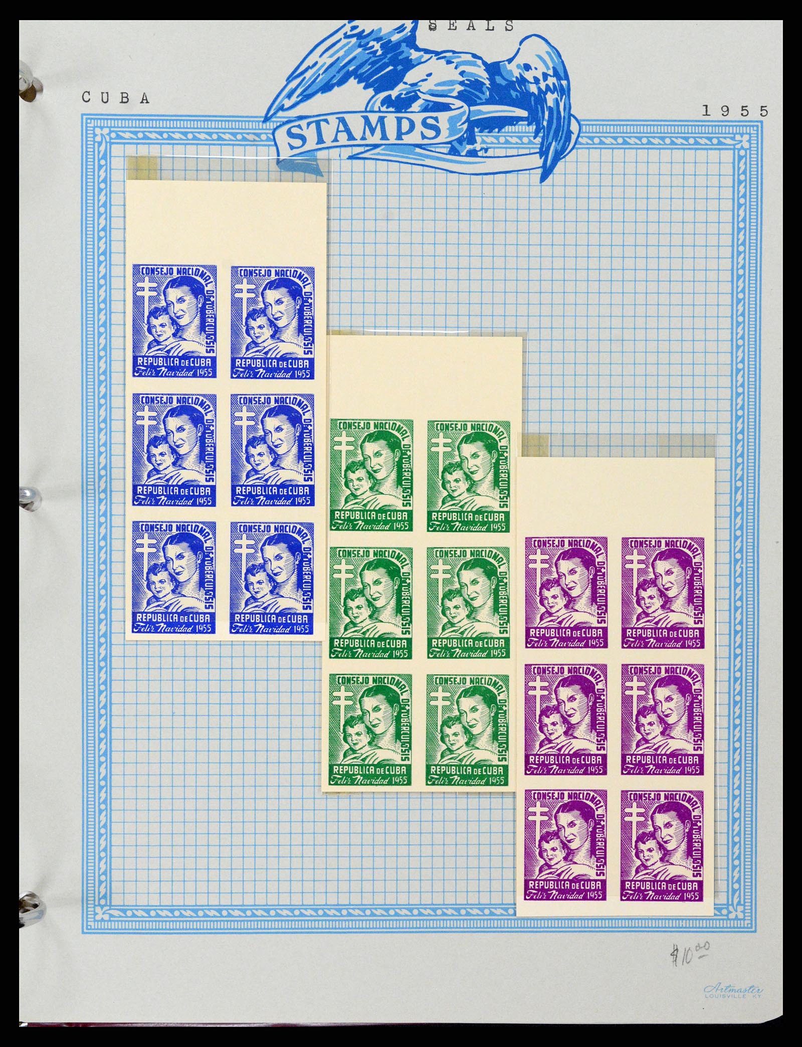37228 763 - Postzegelverzameling 37228 Cuba 1855-2009.