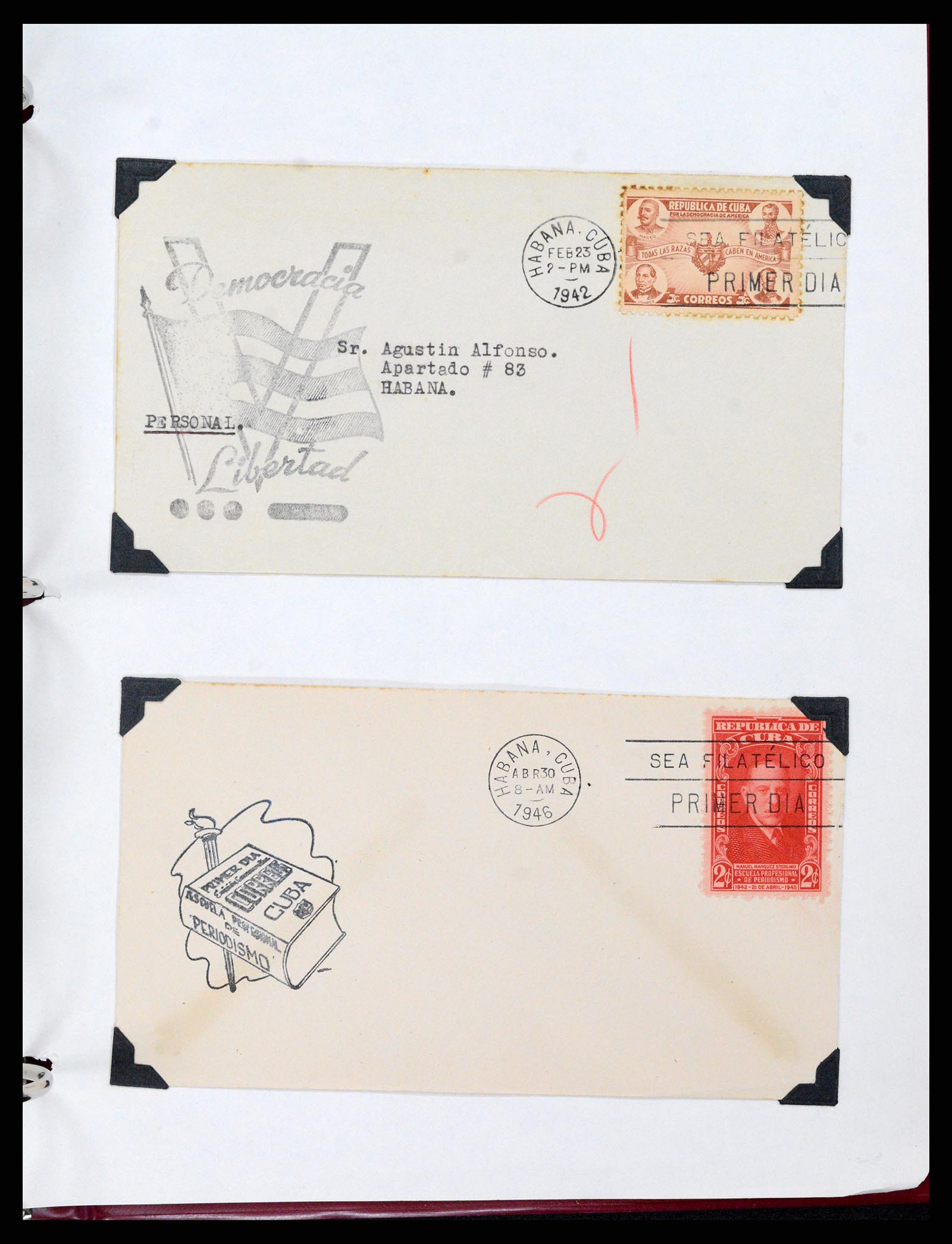 37228 771 - Postzegelverzameling 37228 Cuba 1855-2009.