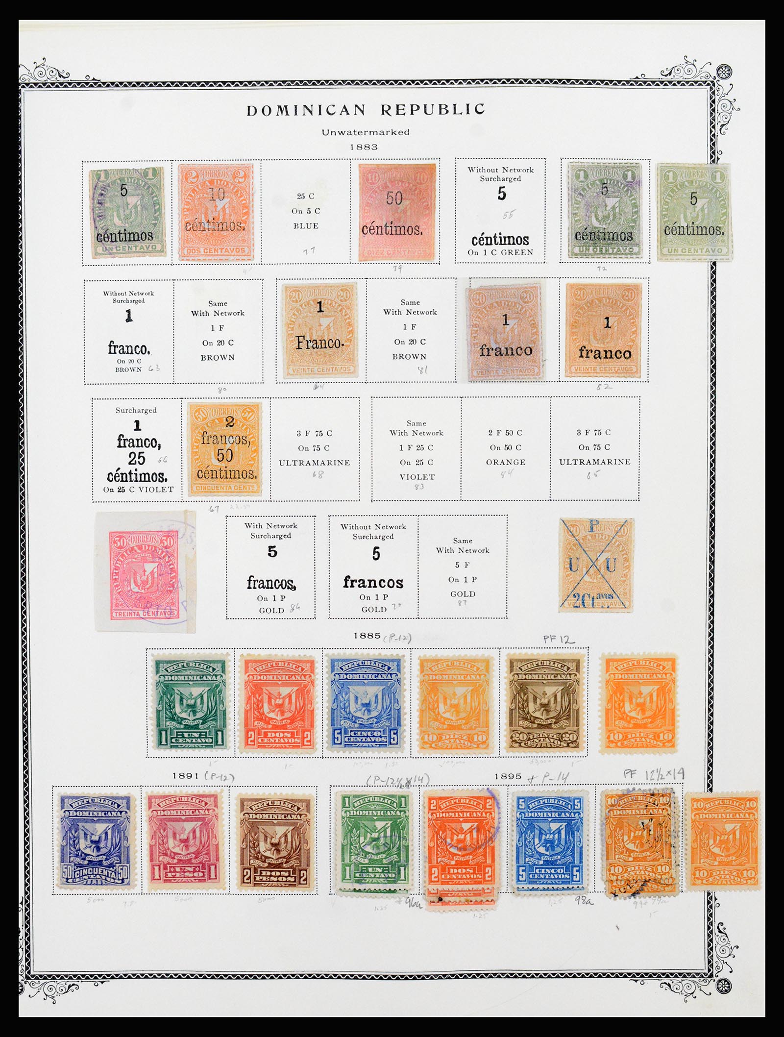 37229 005 - Stamp collection 37229 Dominican Republic 1870-1976.
