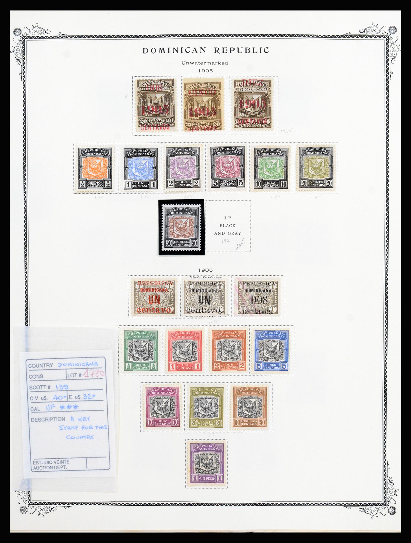 37229 009 - Stamp collection 37229 Dominican Republic 1870-1976.