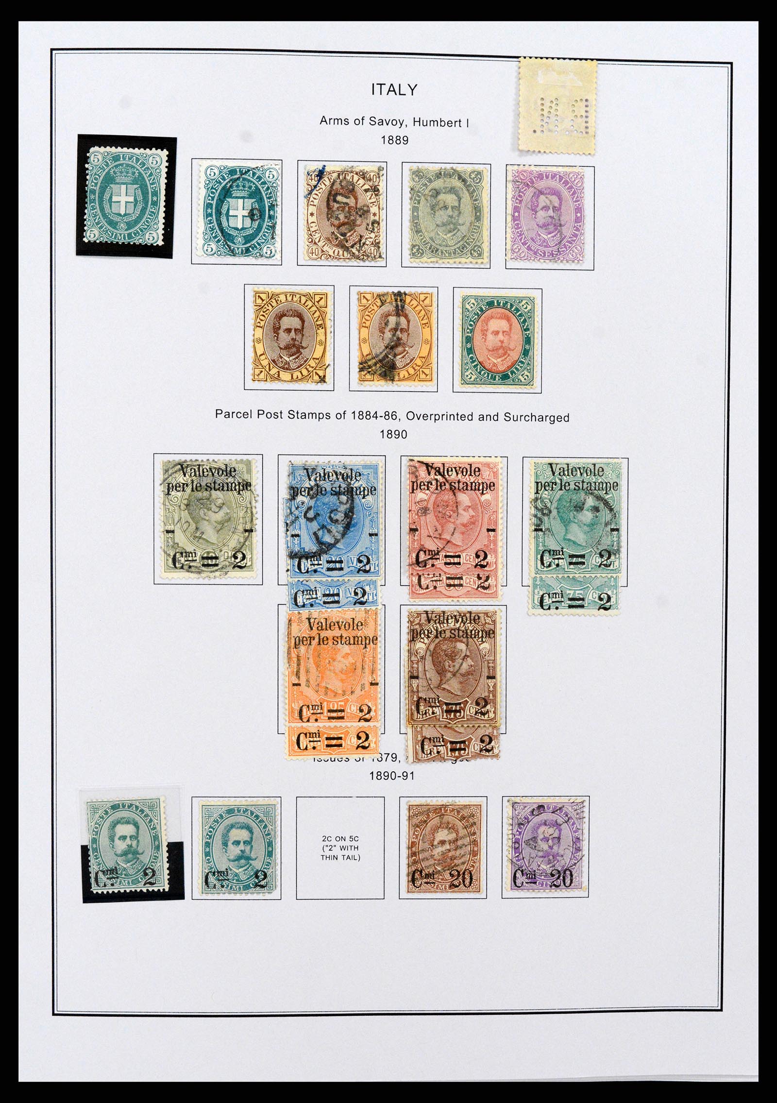 37230 003 - Postzegelverzameling 37230 Italië en gebieden 1862-1990.