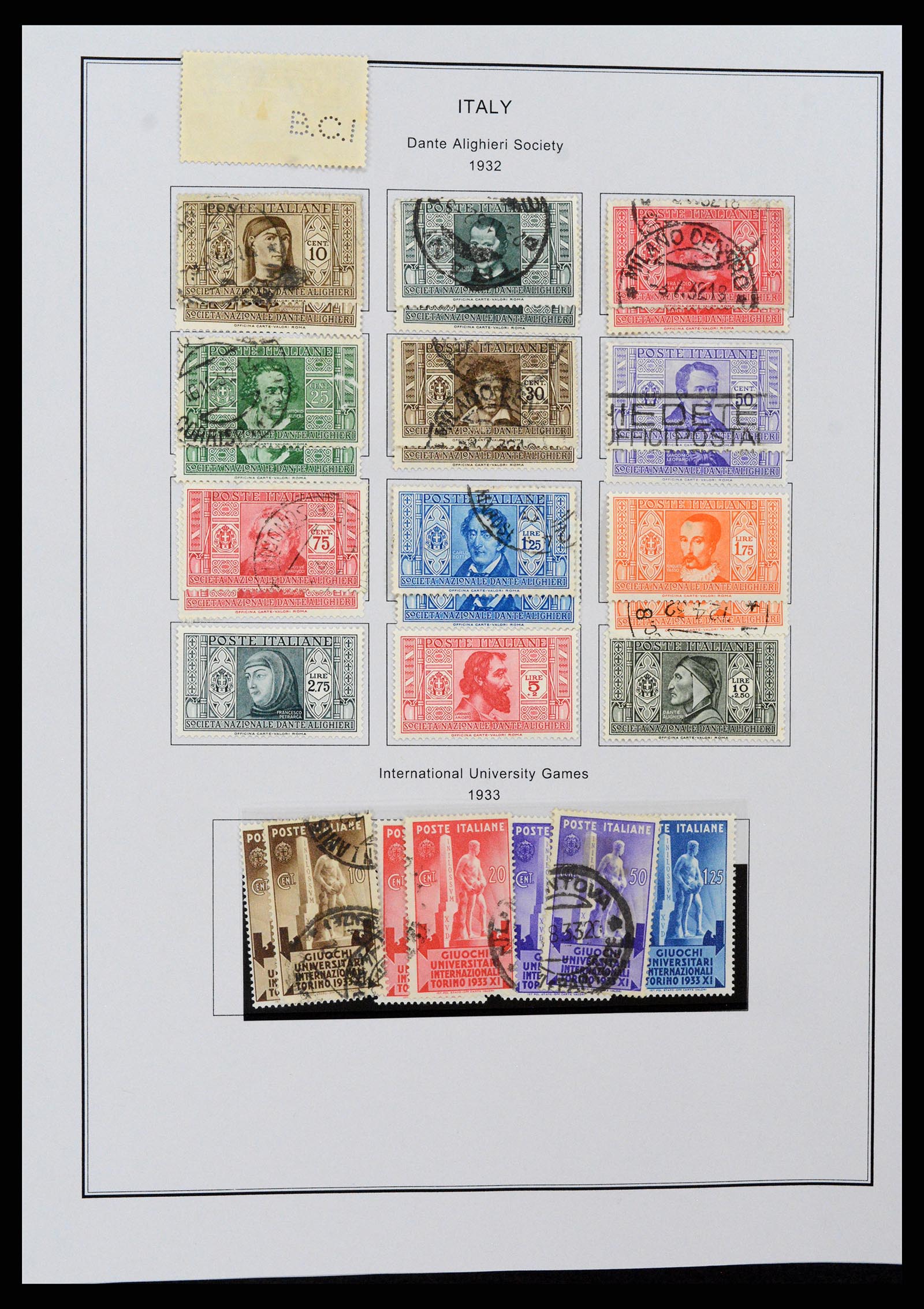 37230 024 - Postzegelverzameling 37230 Italië en gebieden 1862-1990.