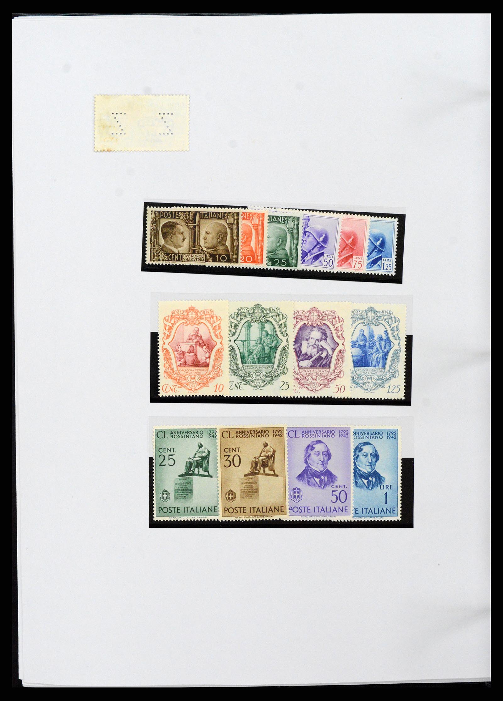 37230 040 - Postzegelverzameling 37230 Italië en gebieden 1862-1990.